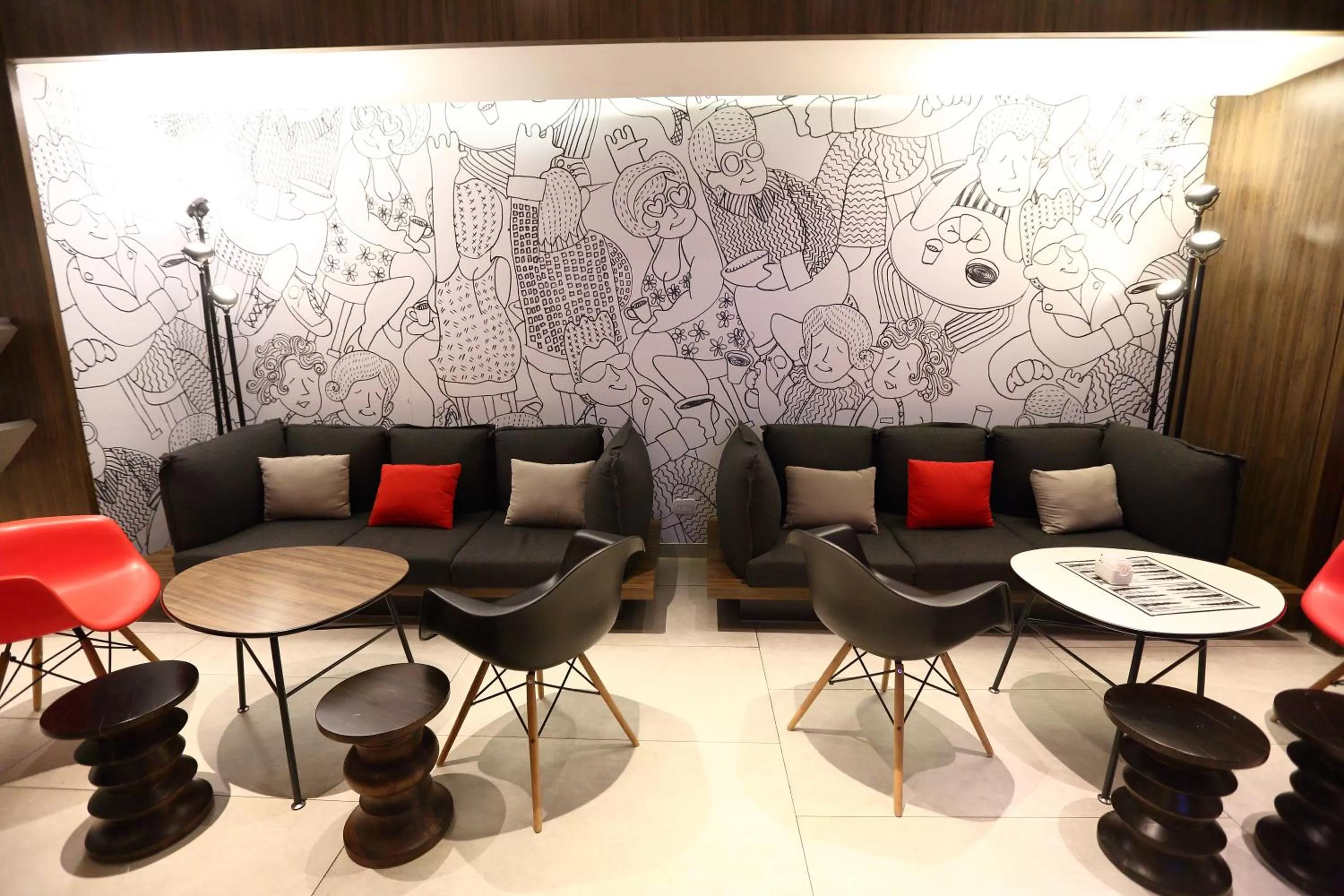 Lounge or bar in ibis Buenos Aires Obelisco