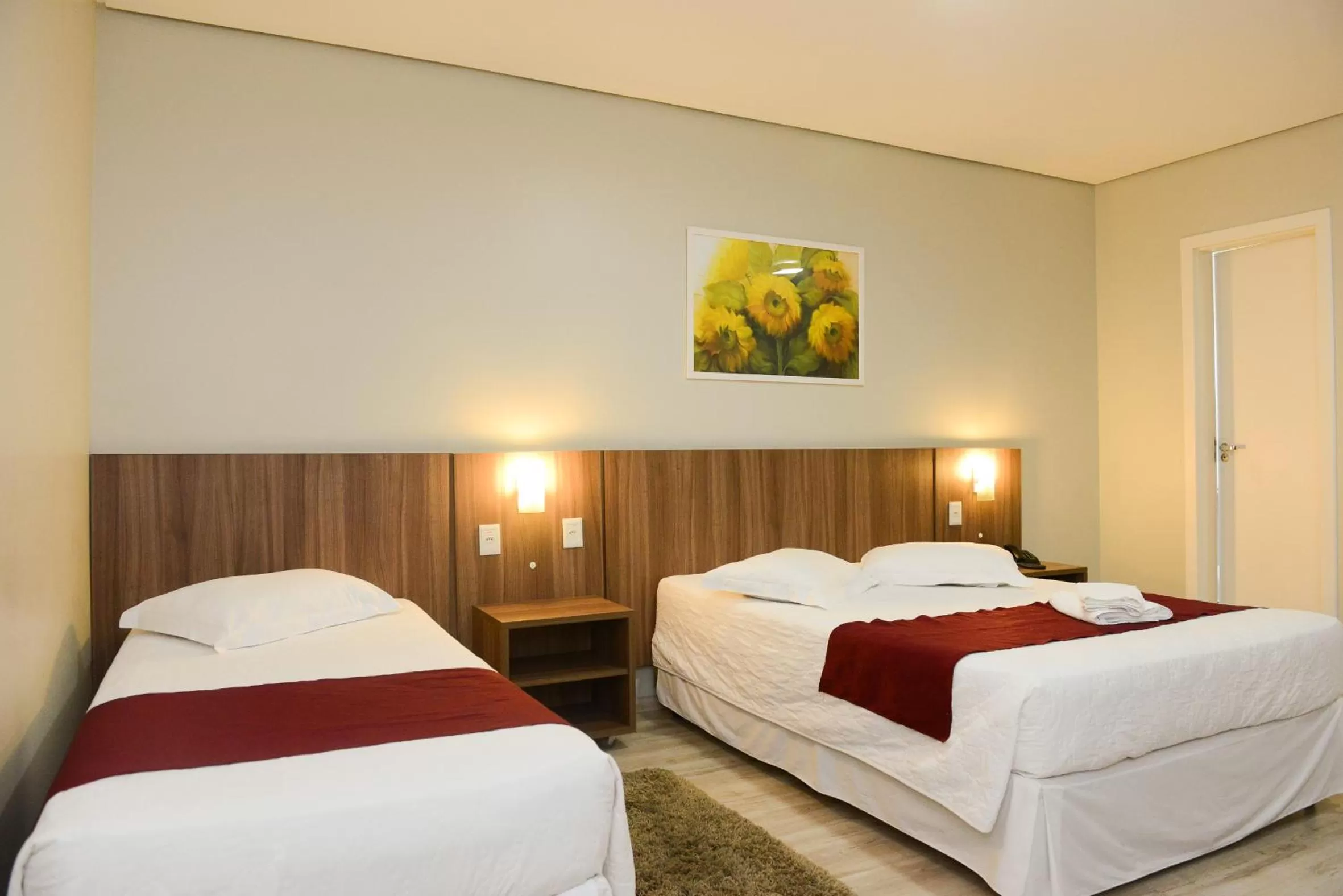 Bed in Alano Executivo Hotel