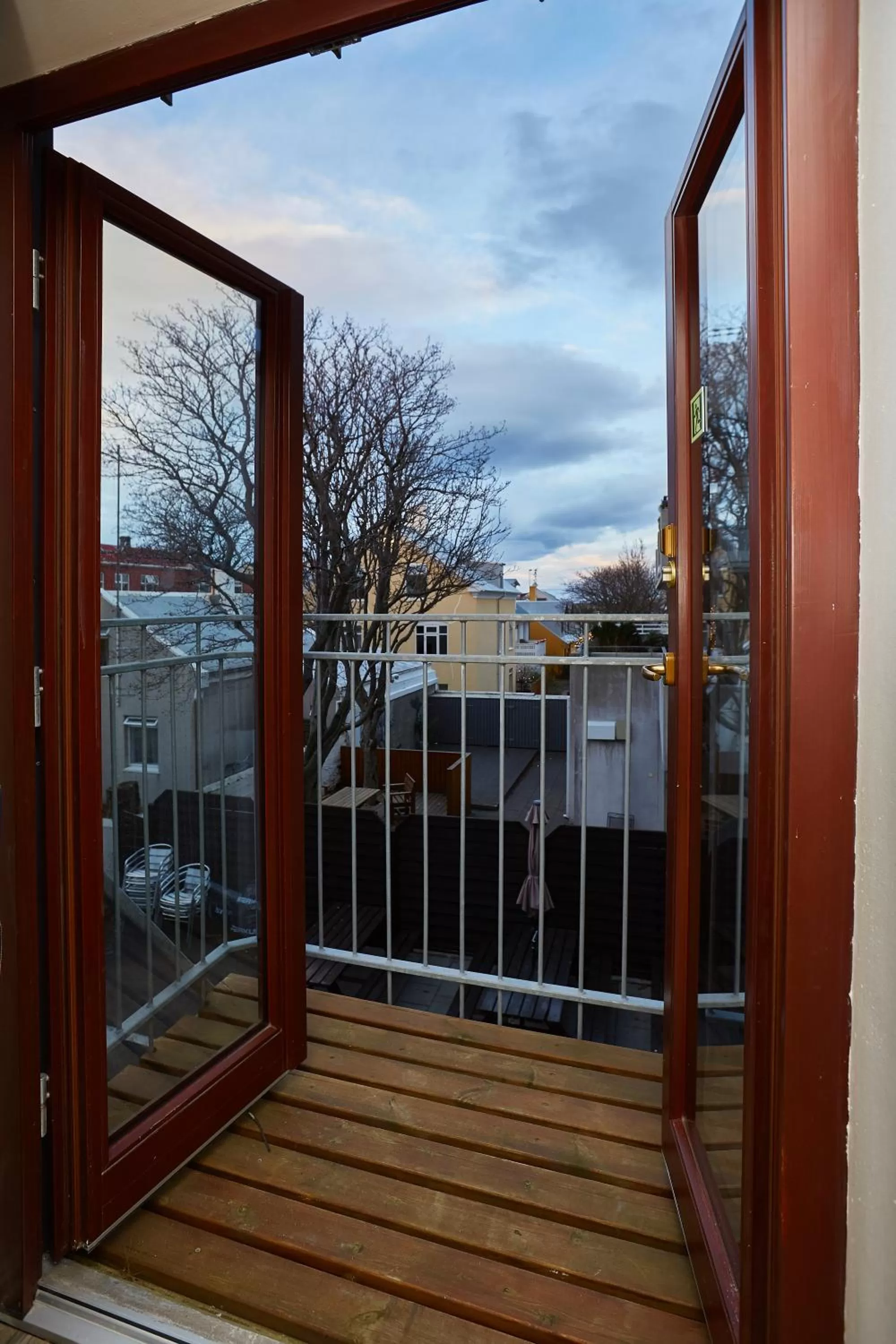 Balcony/Terrace in Reykjavik Downtown Hotel