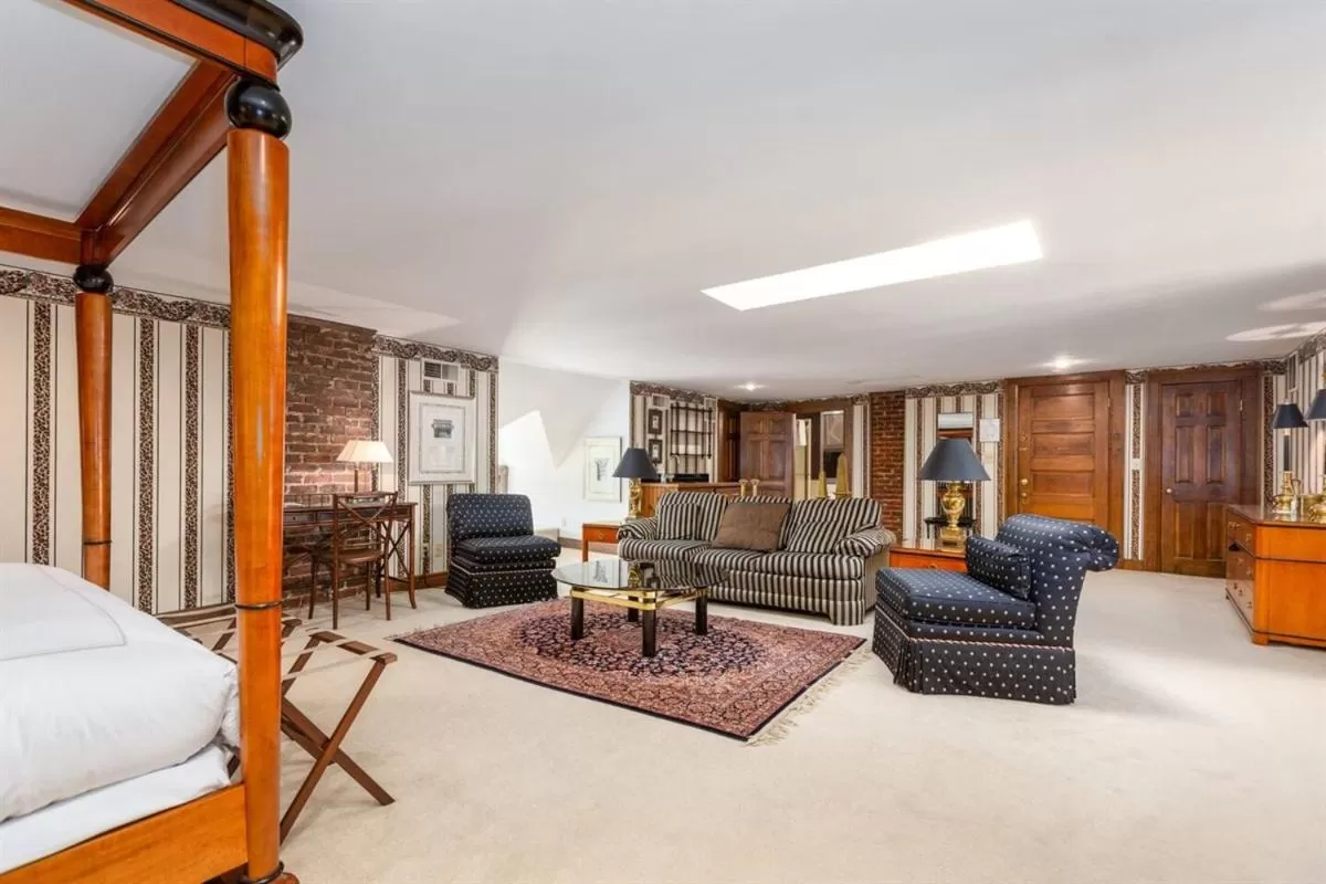 Bed in The Shaffner Inn