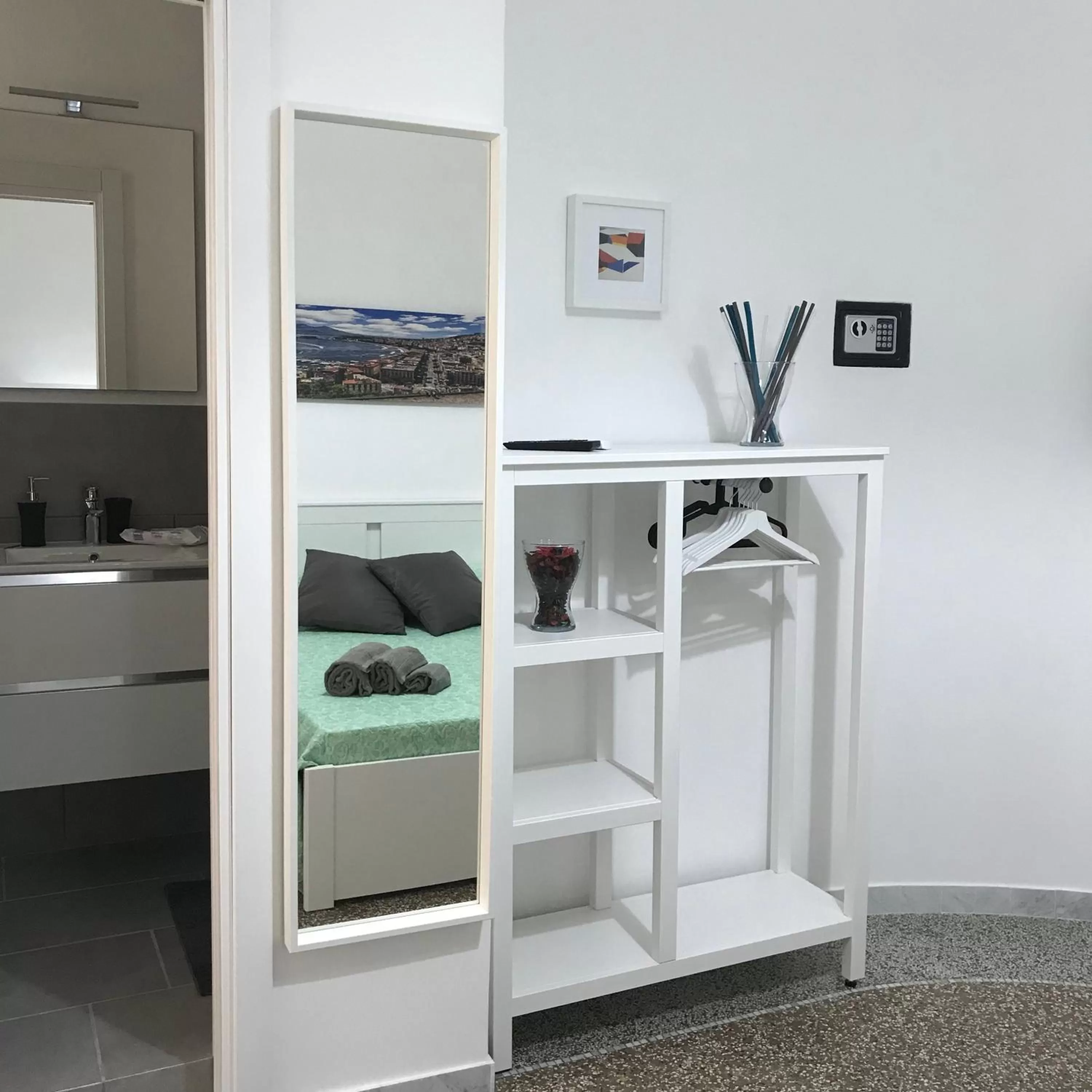 Bedroom in Mellos B&B