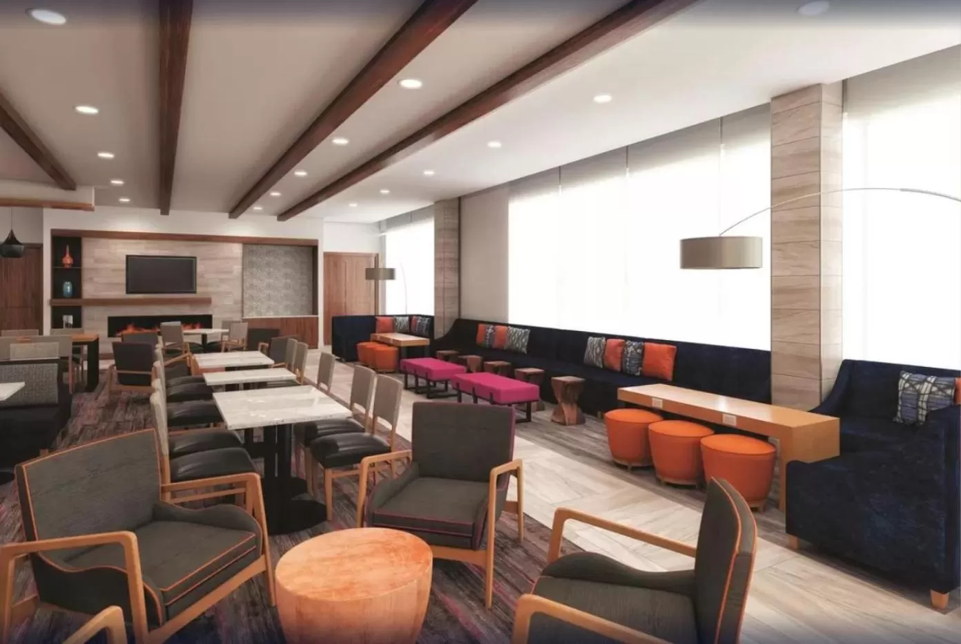 Lounge or bar in La Quinta Inn & Suites Limon by Wyndham