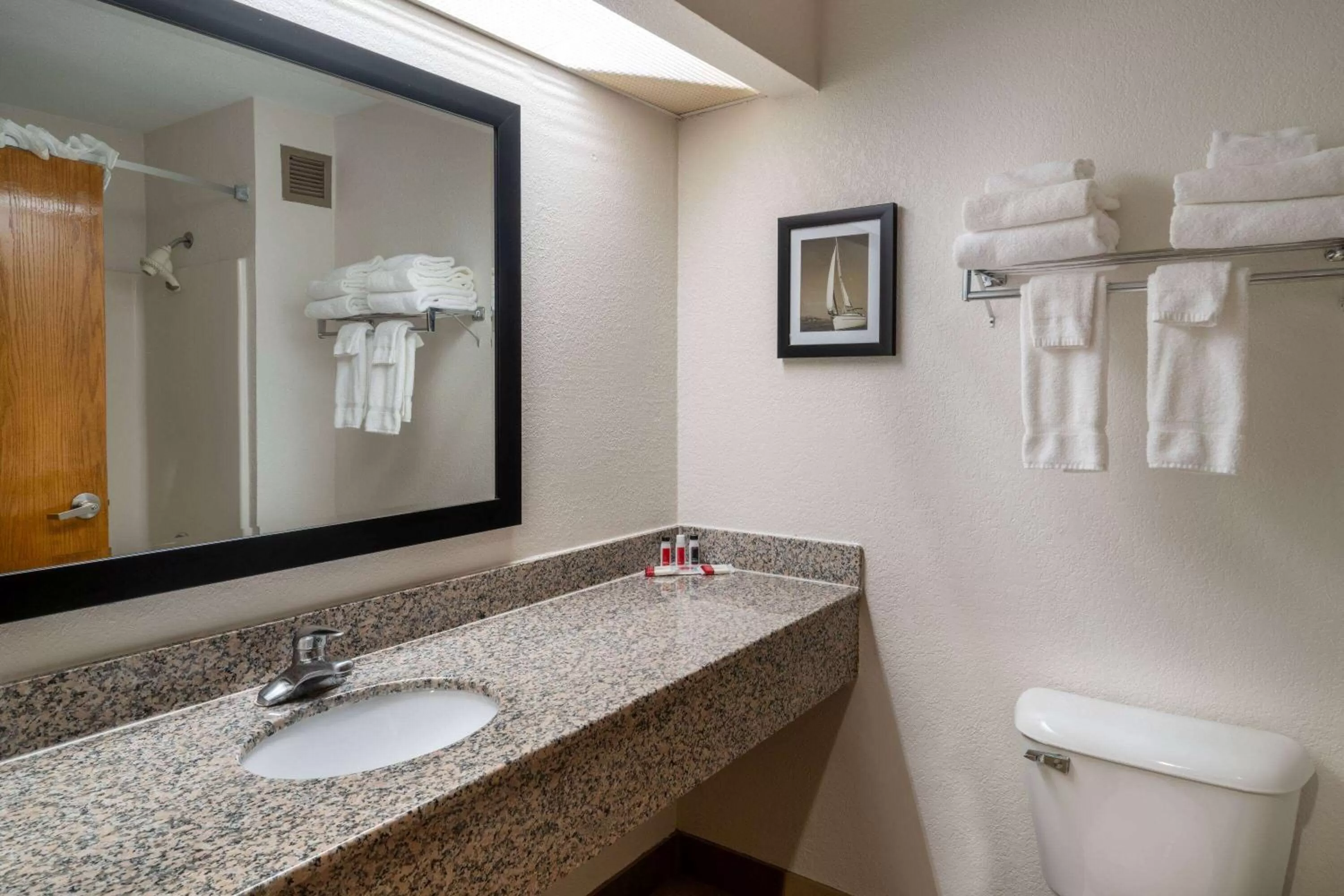 Bathroom in Ramada by Wyndham Maggie Valley
