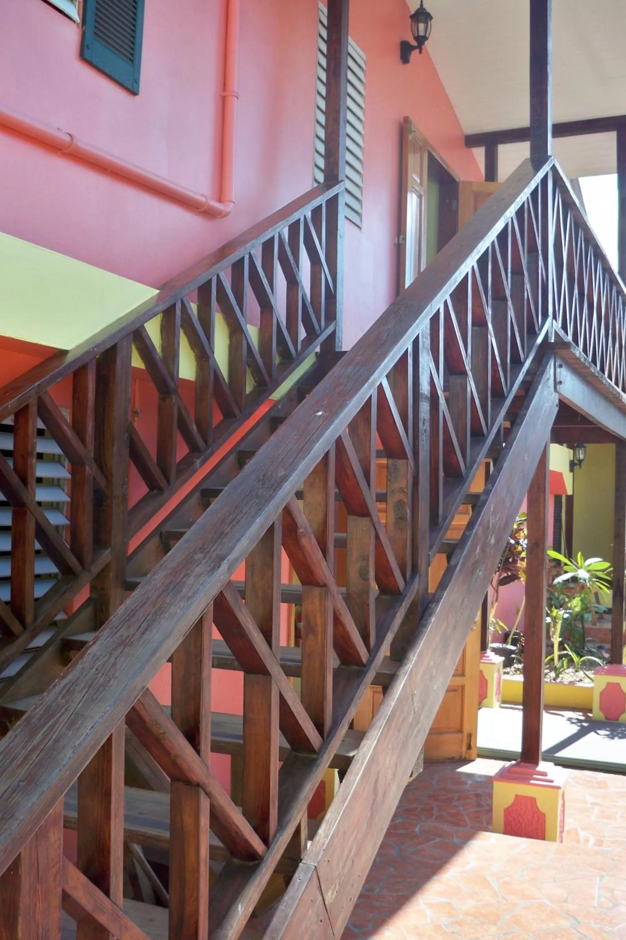 Decorative detail in Alan's Paradise Hotel