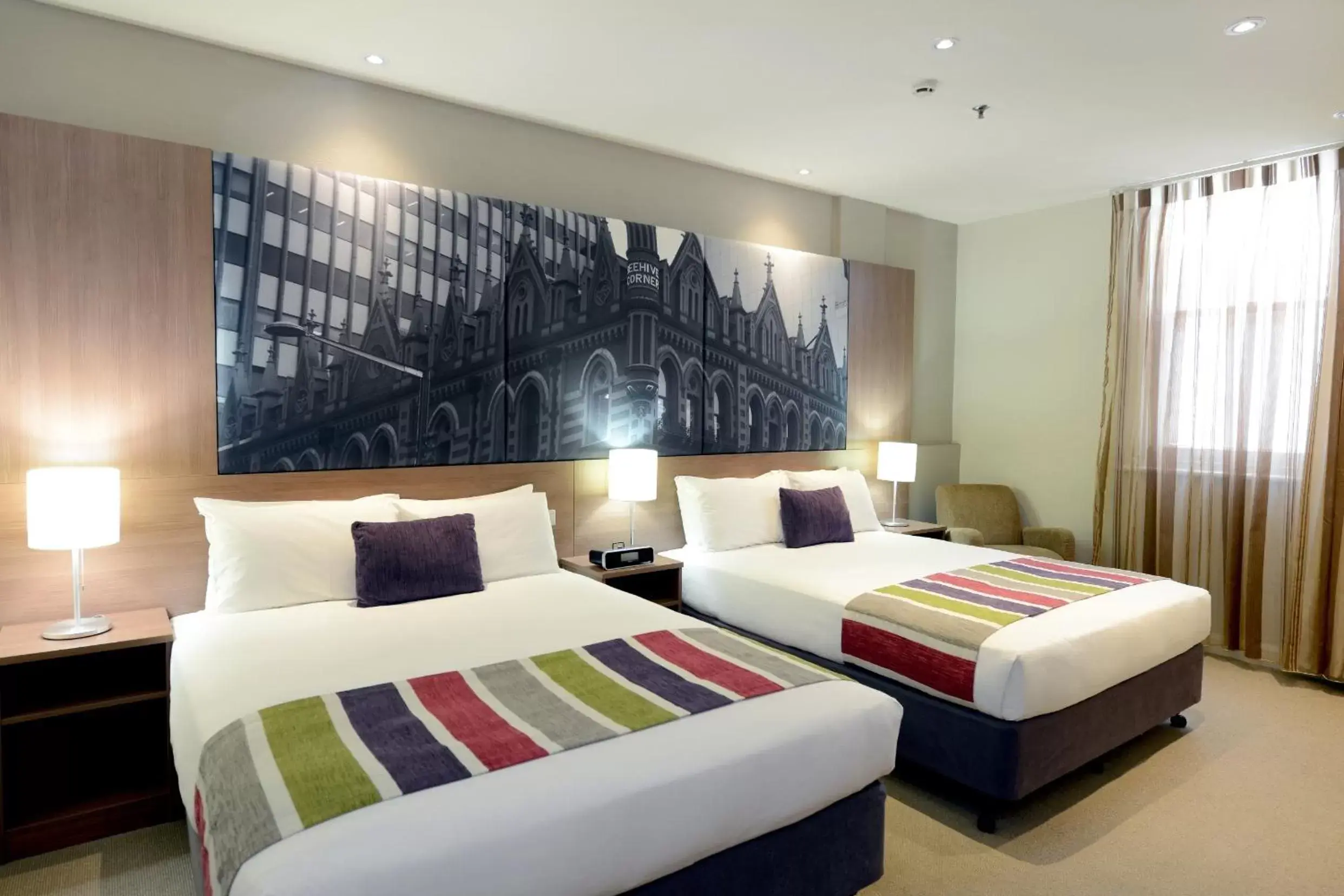 Standard Twin Room with 2 Queen Beds in Grosvenor Hotel Adelaide by Accor Standard Twin Room with 2 Queen Beds in Grosvenor Hotel Adelaide by Accor