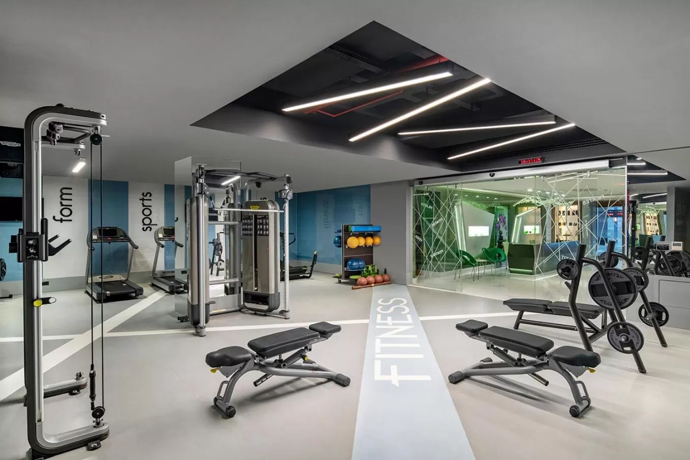 Fitness centre/facilities in Mövenpick Hotel & Thermal Spa Bursa