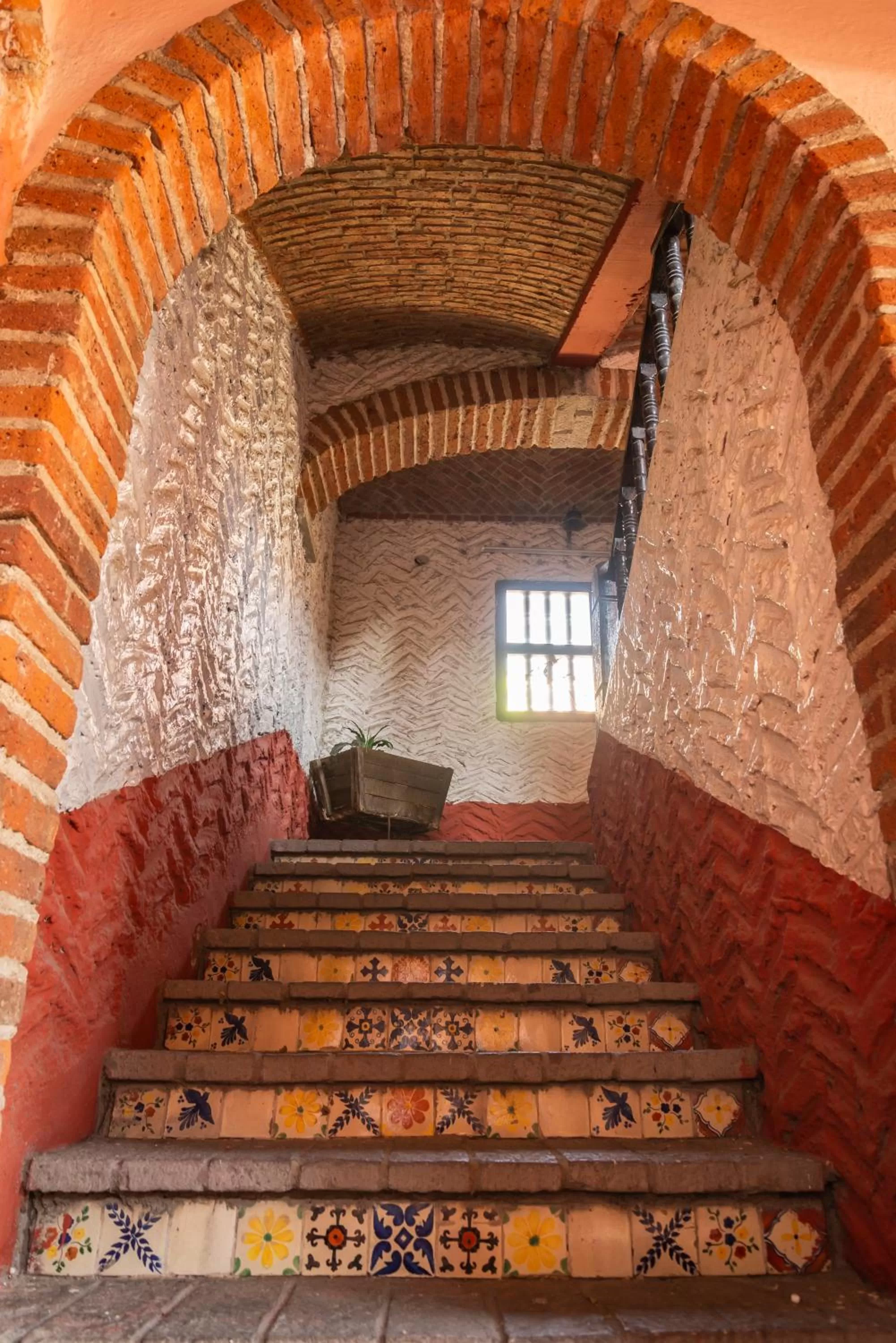 Facade/entrance in Hotel Hacienda de Cobos