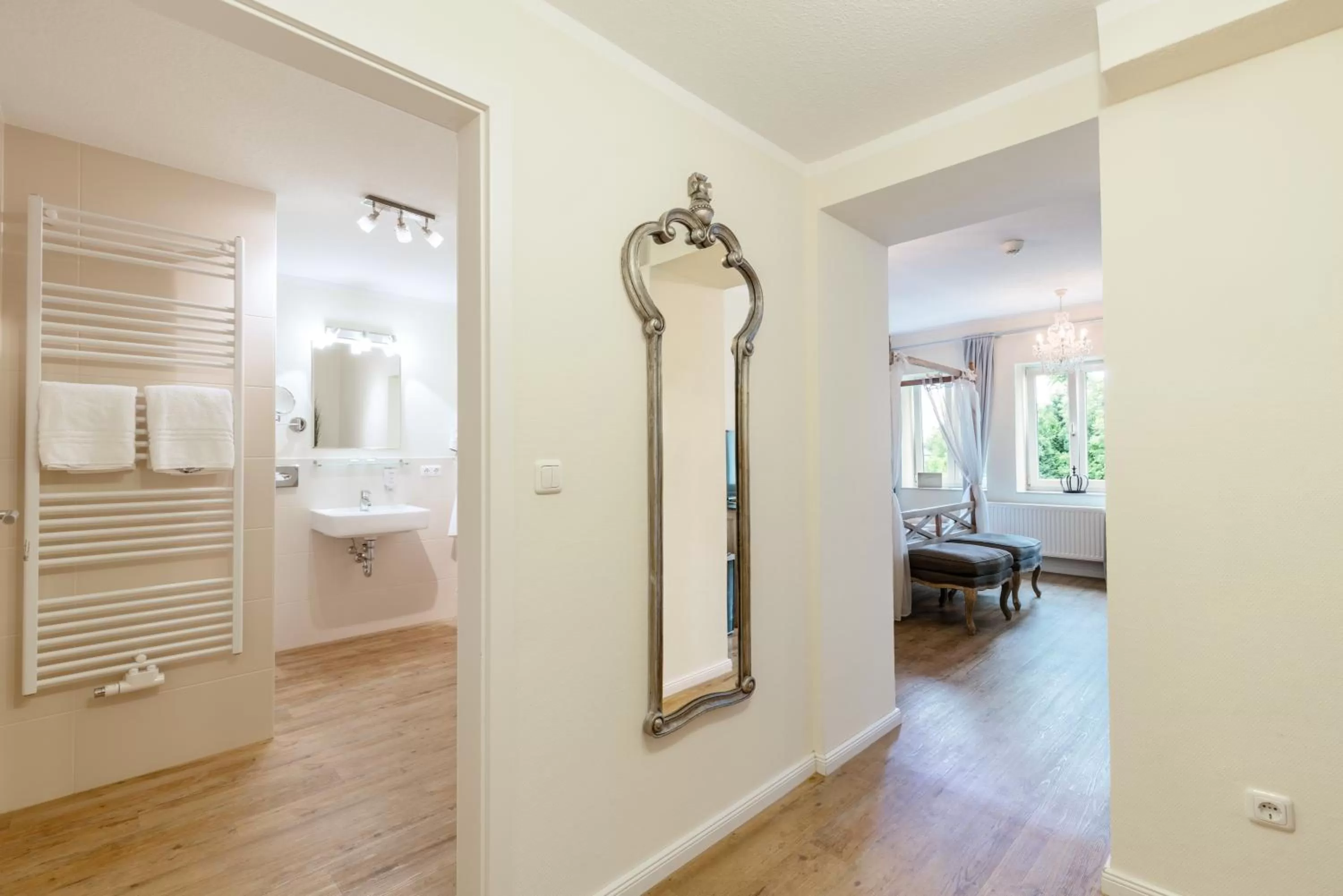 Bathroom in Das Frühstückshotel Sankt Peter-Ording