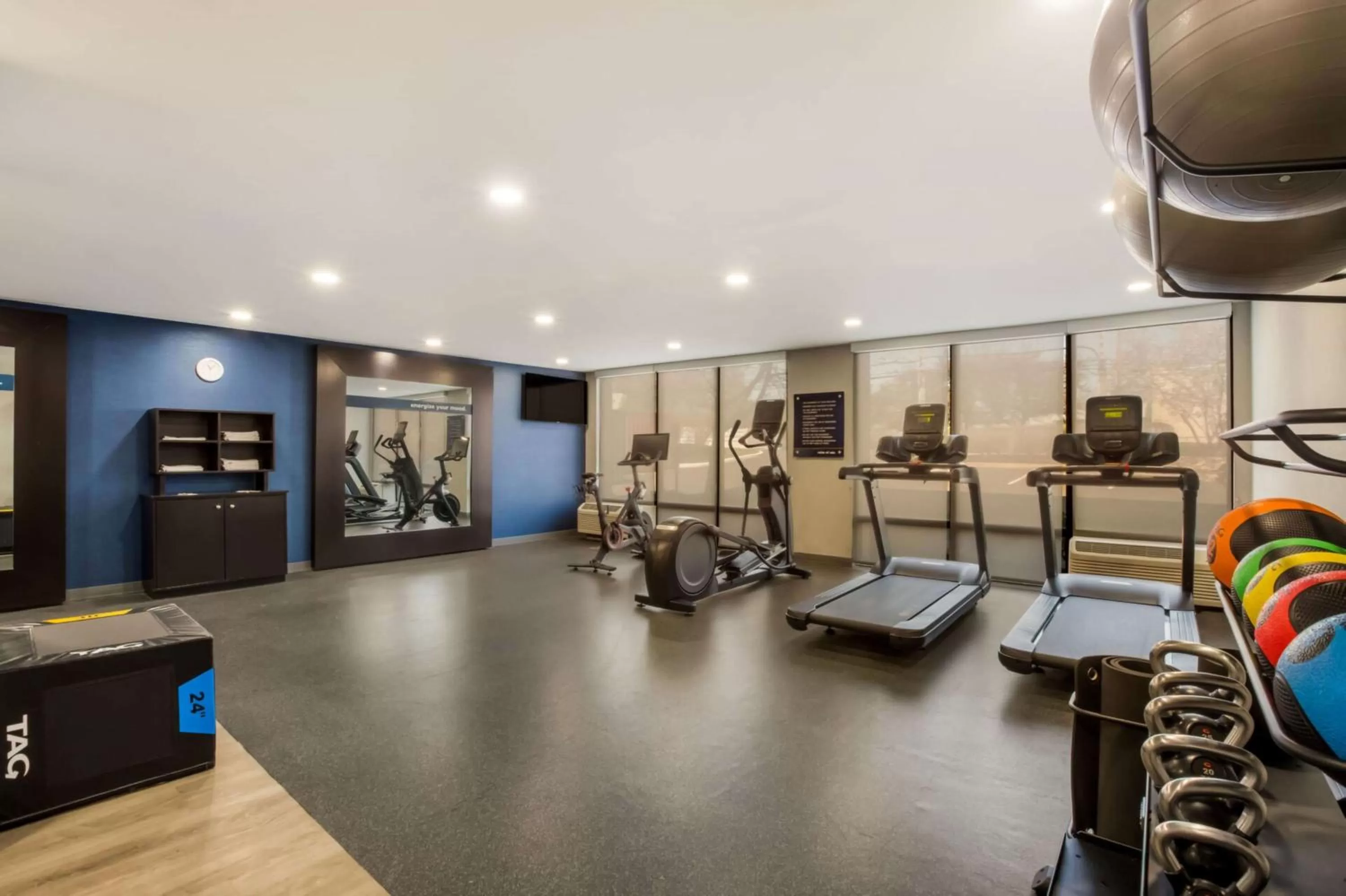 Fitness centre/facilities in Hampton Inn Philadelphia/Willow Grove