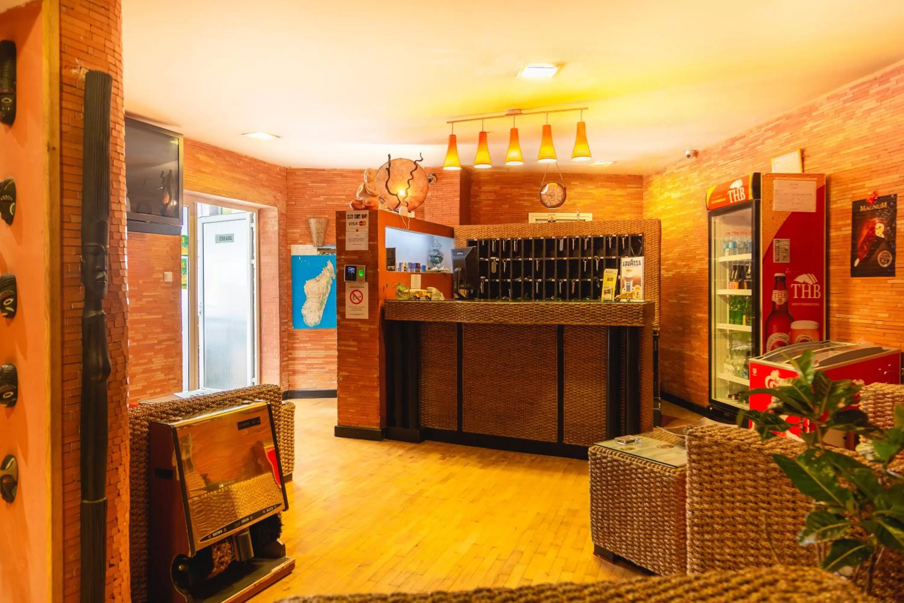 Lobby or reception in Sole Hotel