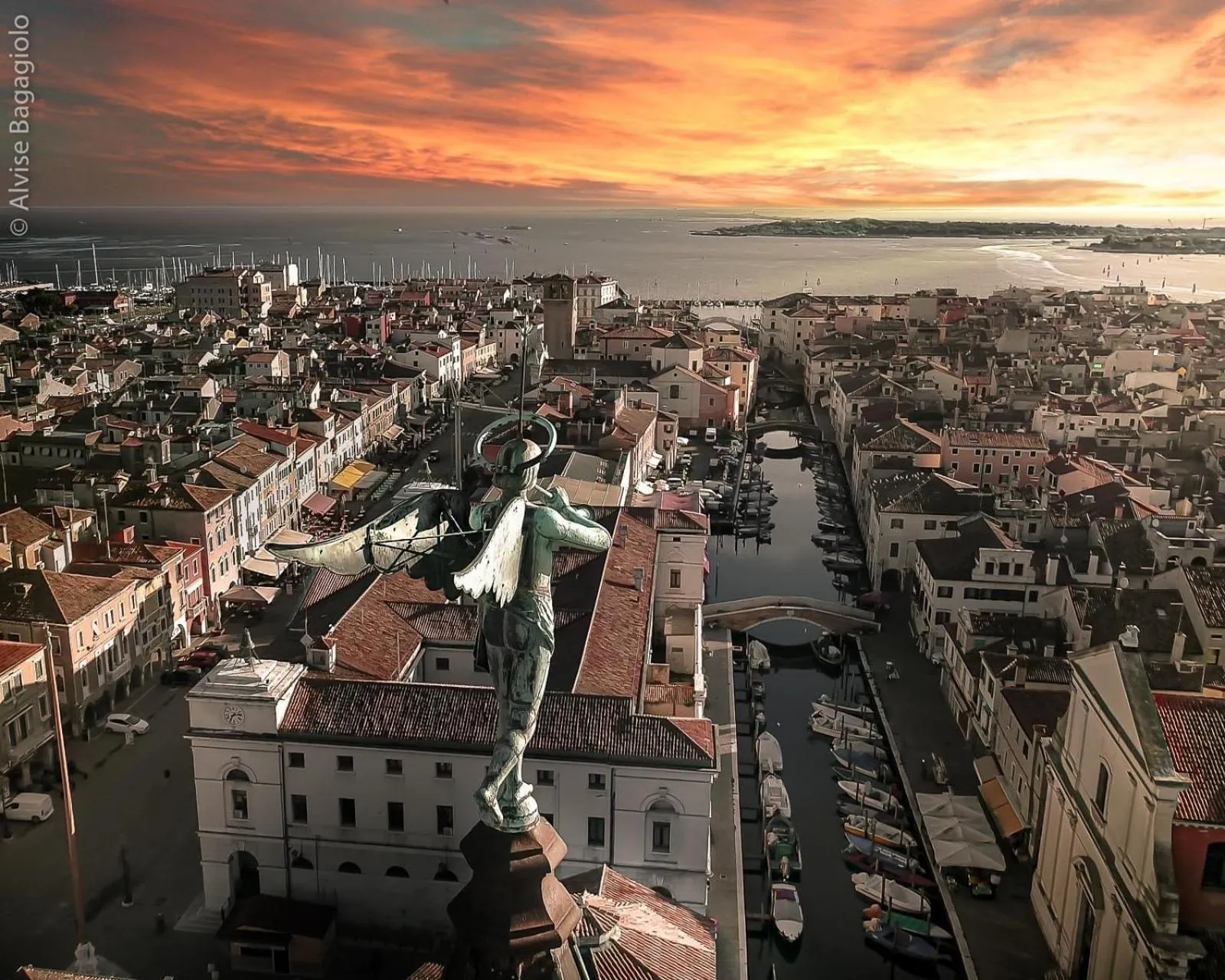 Bird's eye view in Hotel Clodia