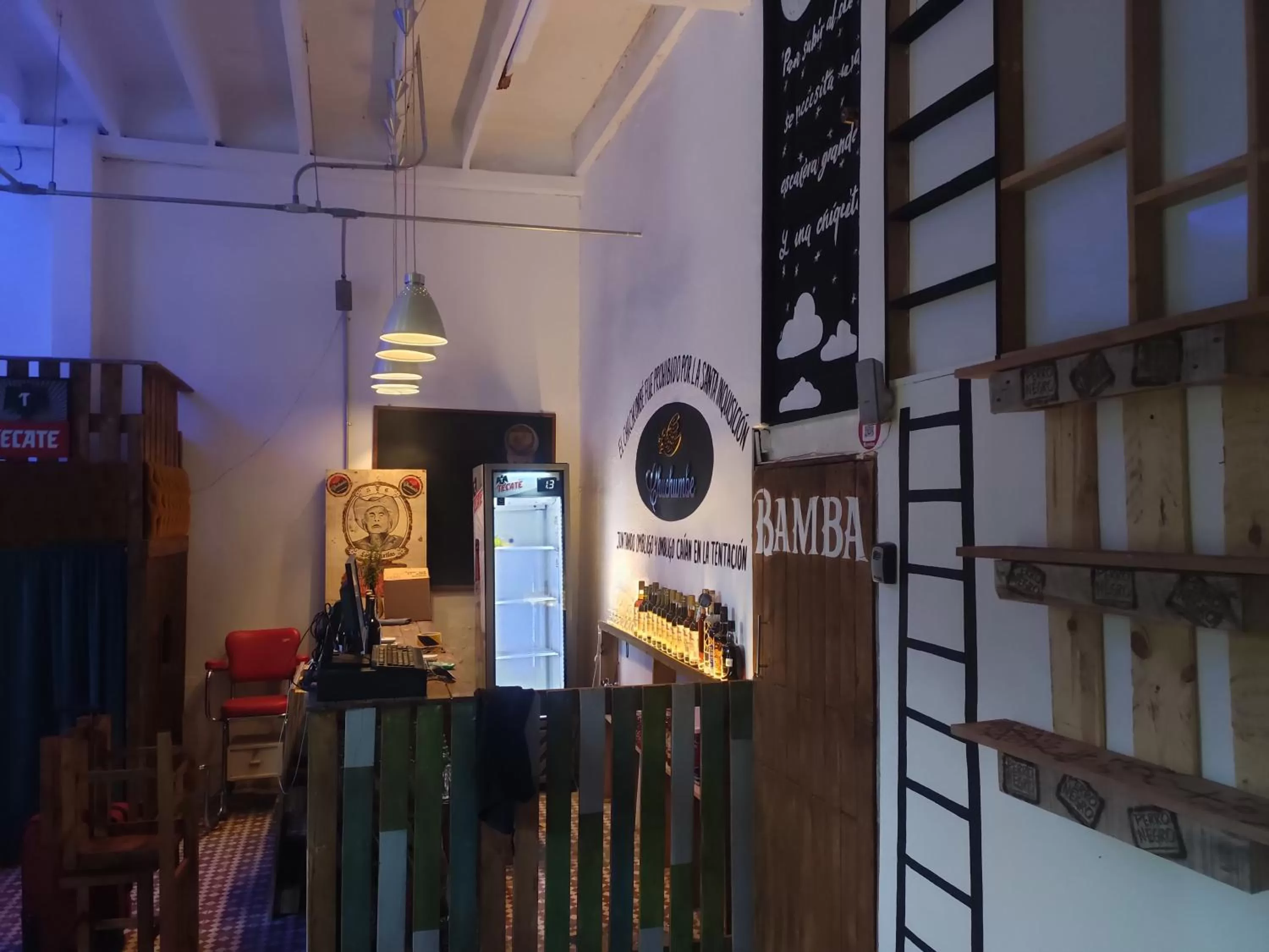 Lounge or bar in Chuchumbé Hotel Cultural, Restaurante & Café
