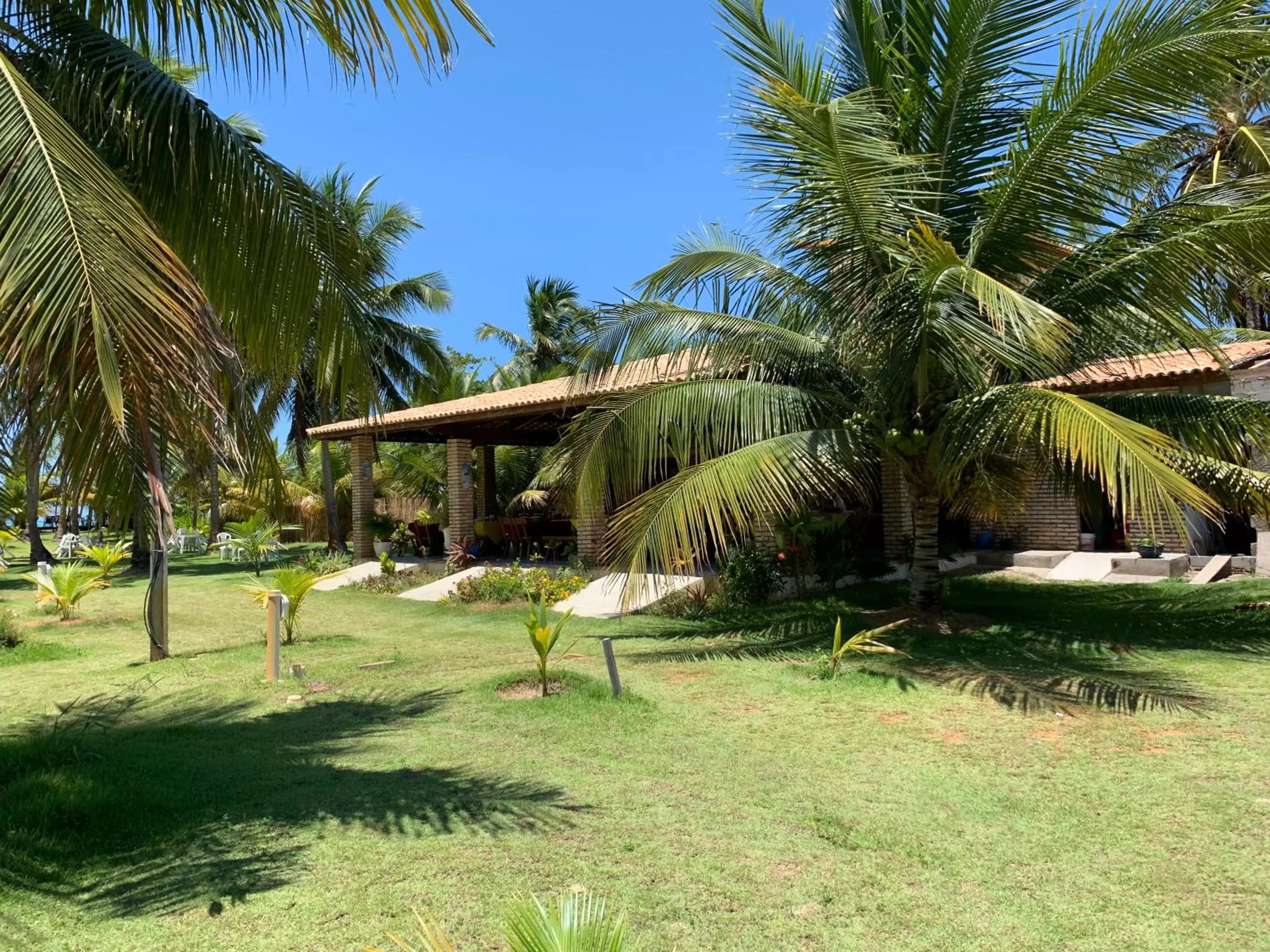 Garden in Pousada e Restaurante Encanto das Águas