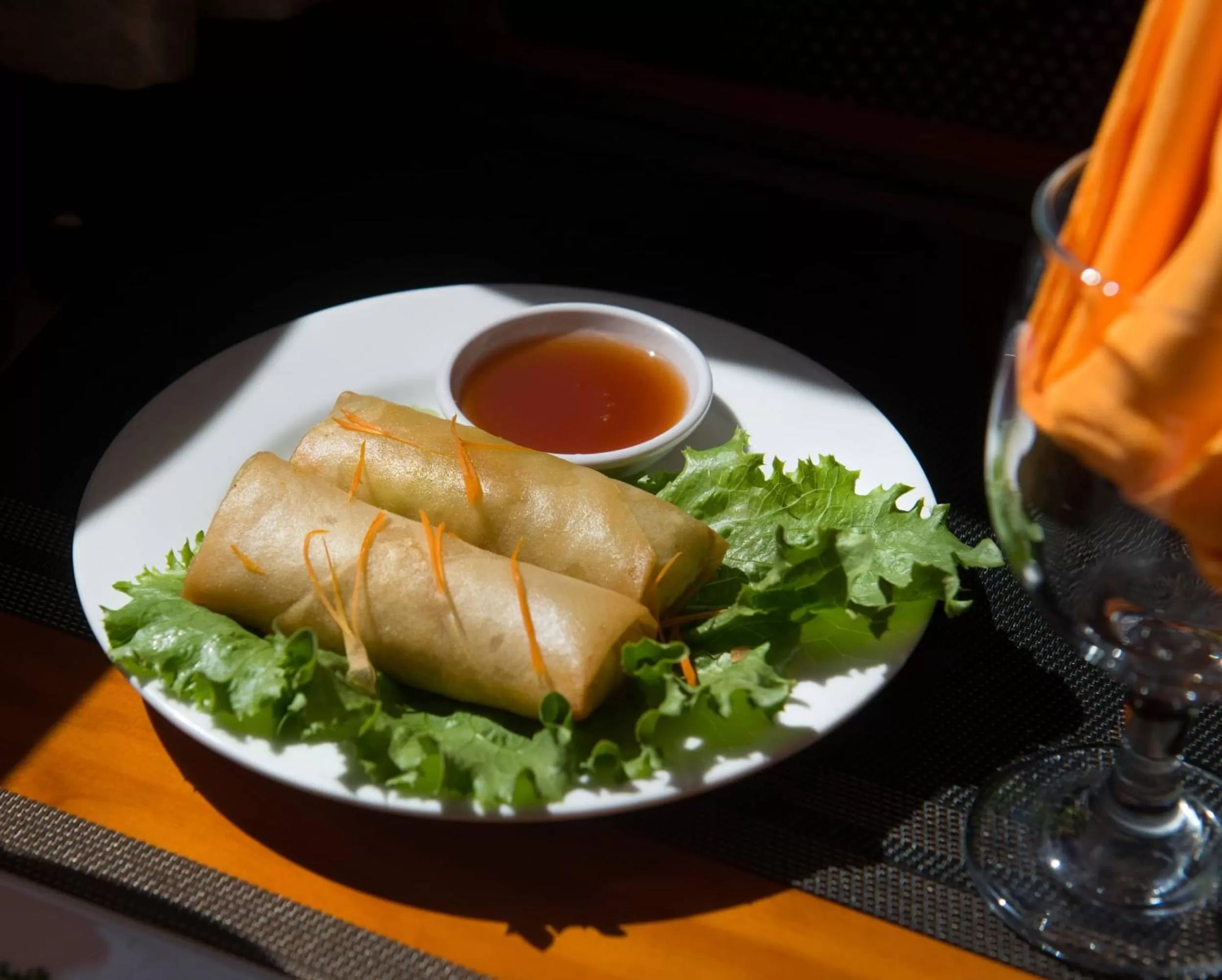 Food in Riverside Hotel