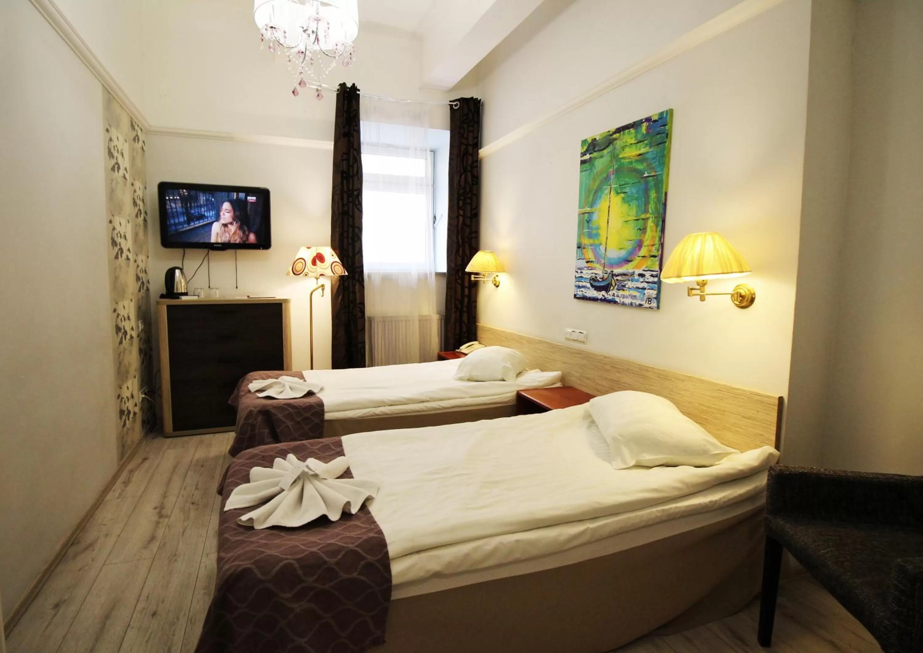 Photo of the whole room, Bed in A1 Hotel Riga City Center