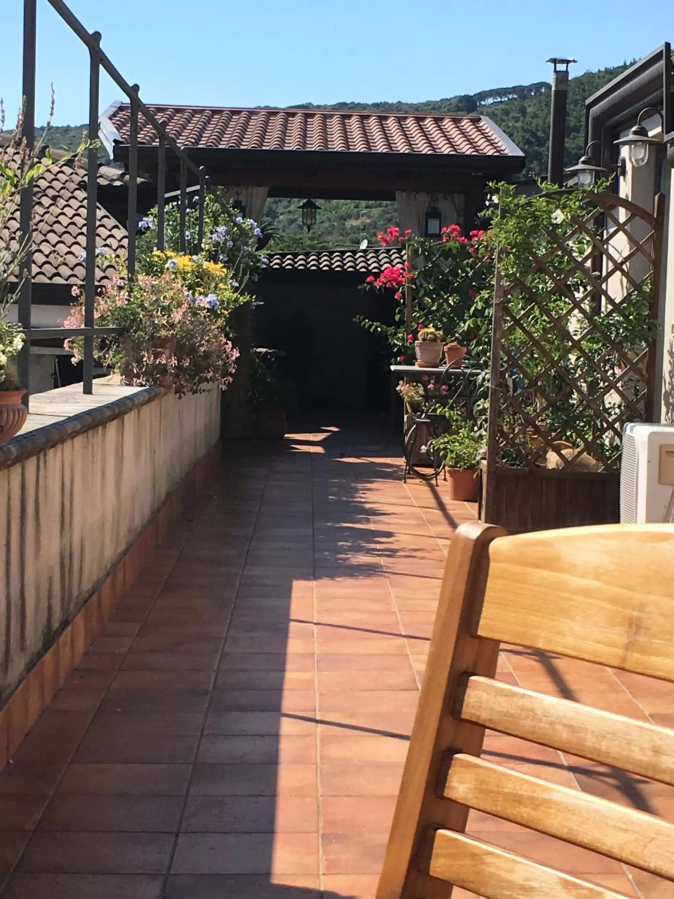Balcony/Terrace in B&B MontAlbano