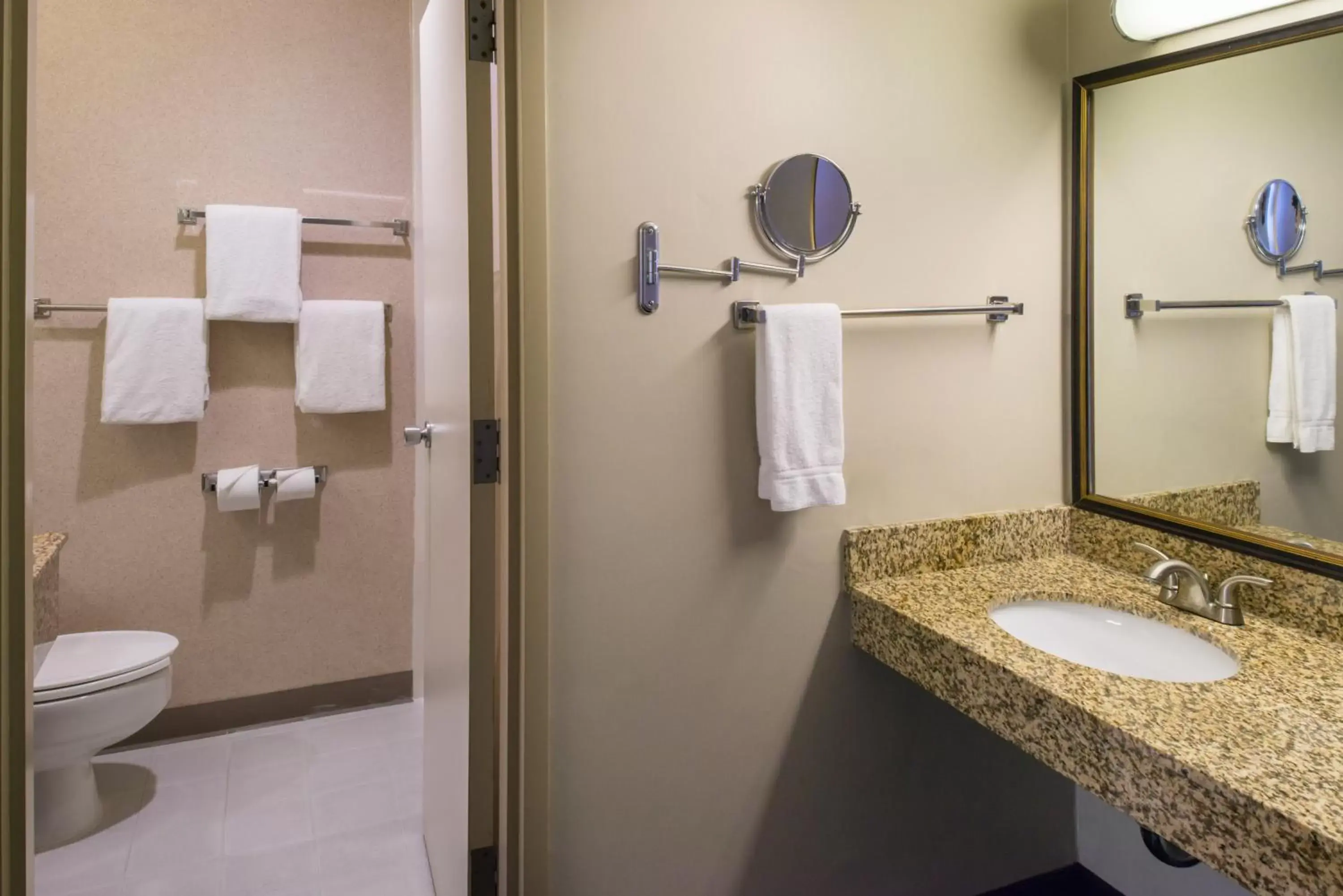 Queen Room with Two Queen Beds - Disability Access/Roll-in Shower in Holiday Inn Dublin - Pleasanton, an IHG Hotel Queen Room with Two Queen Beds - Disability Access/Roll-in Shower in Holiday Inn Dublin - Pleasanton, an IHG Hotel