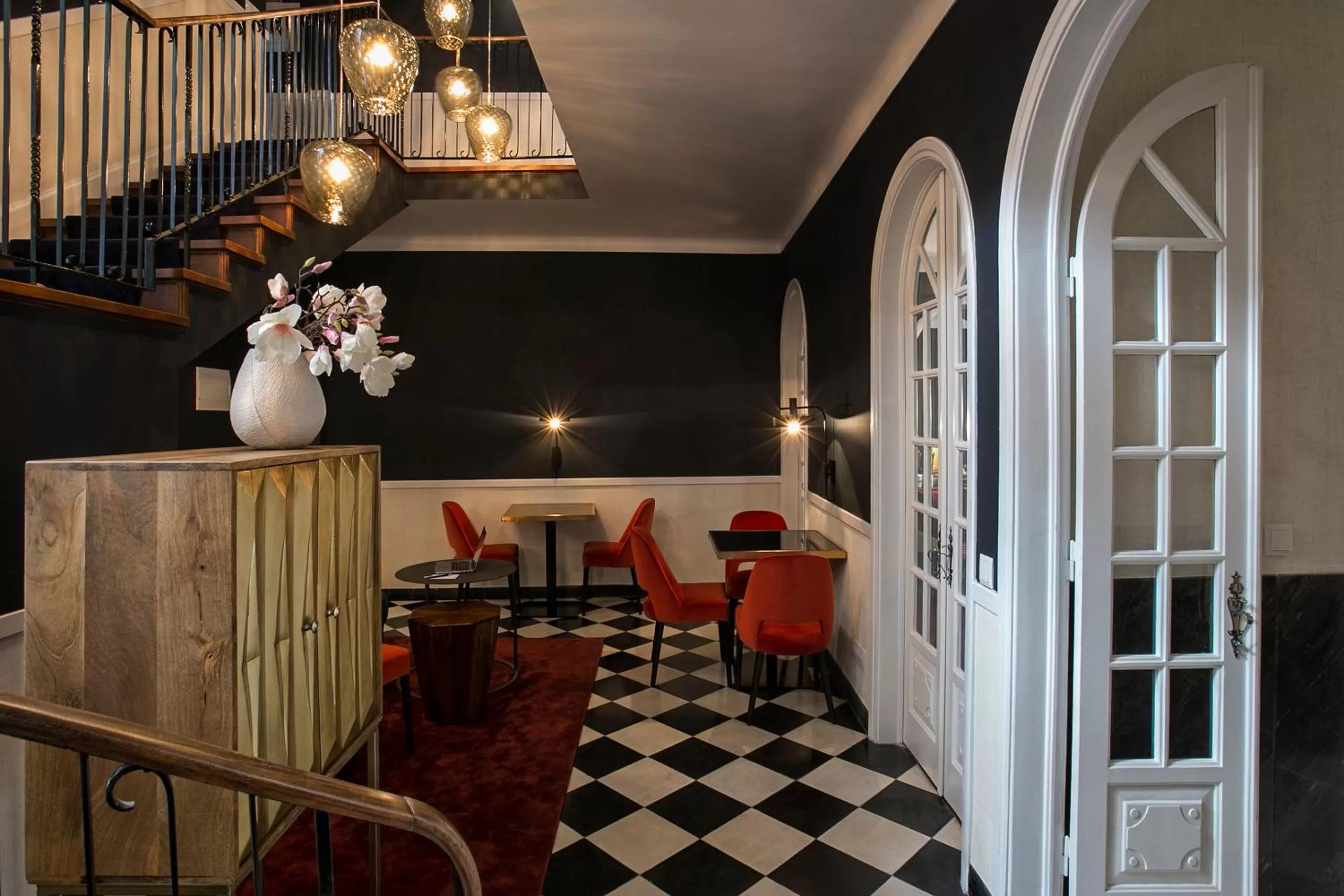 Lobby or reception, Restaurant/Places to Eat in Valeriana Exclusive GuestHouse