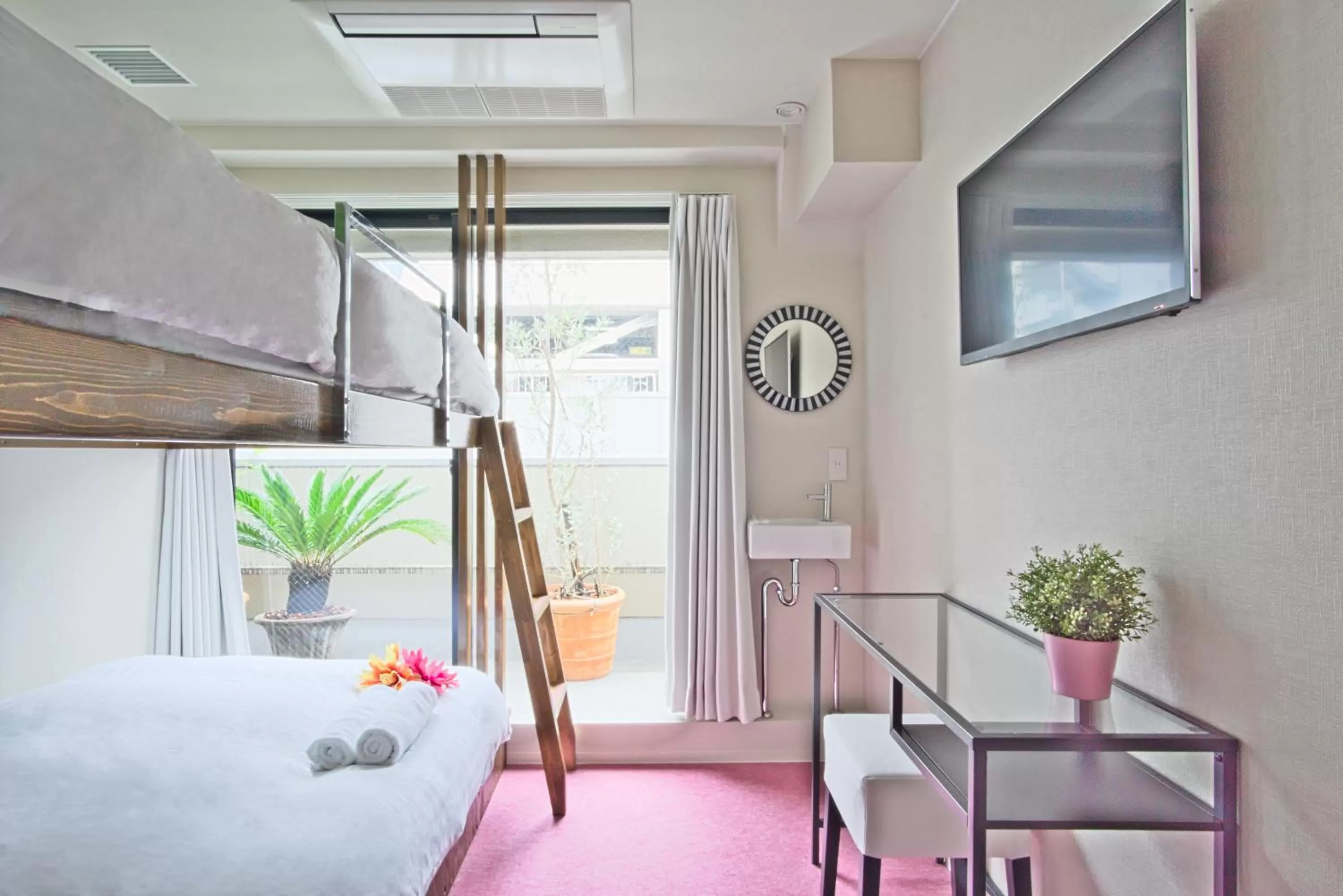 Bed in Feel Osaka Yu