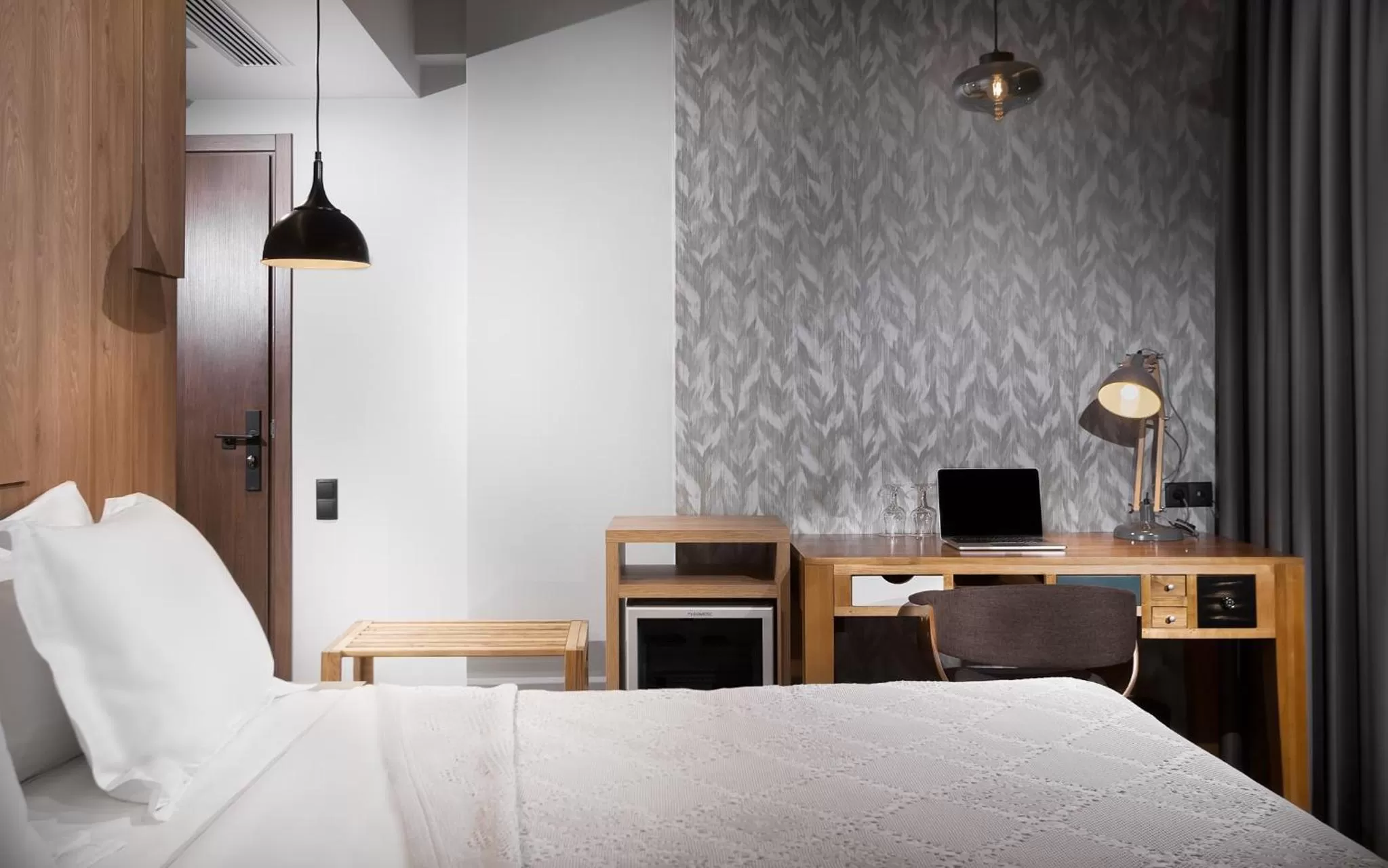 Bed in 360Degrees Pop Art Hotel