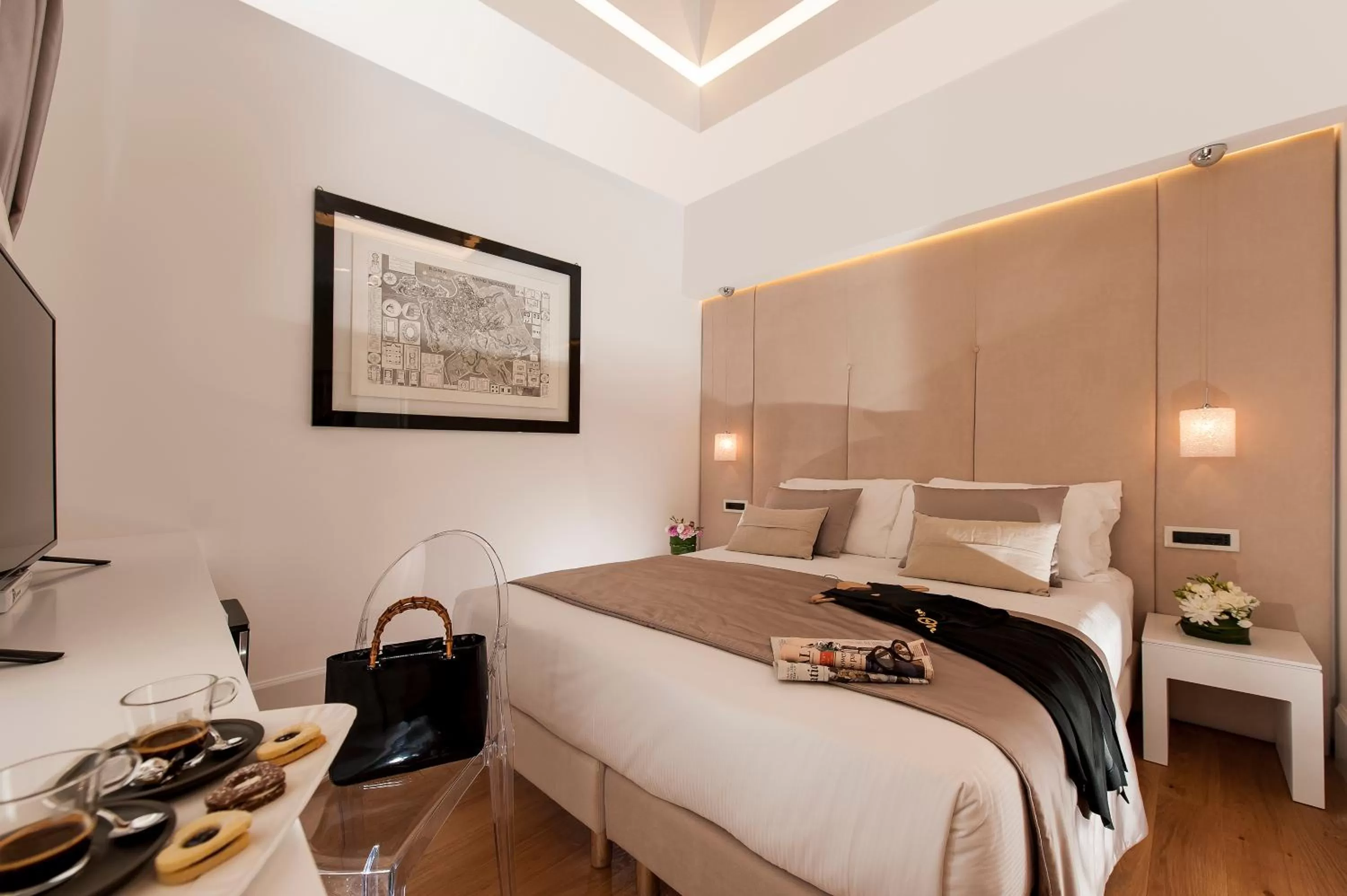 Bed in Argentina Residenza Style Hotel