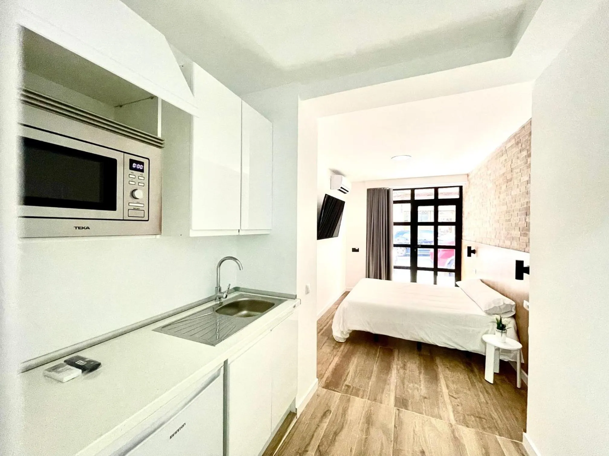 Bed in Hotel Madrid Río