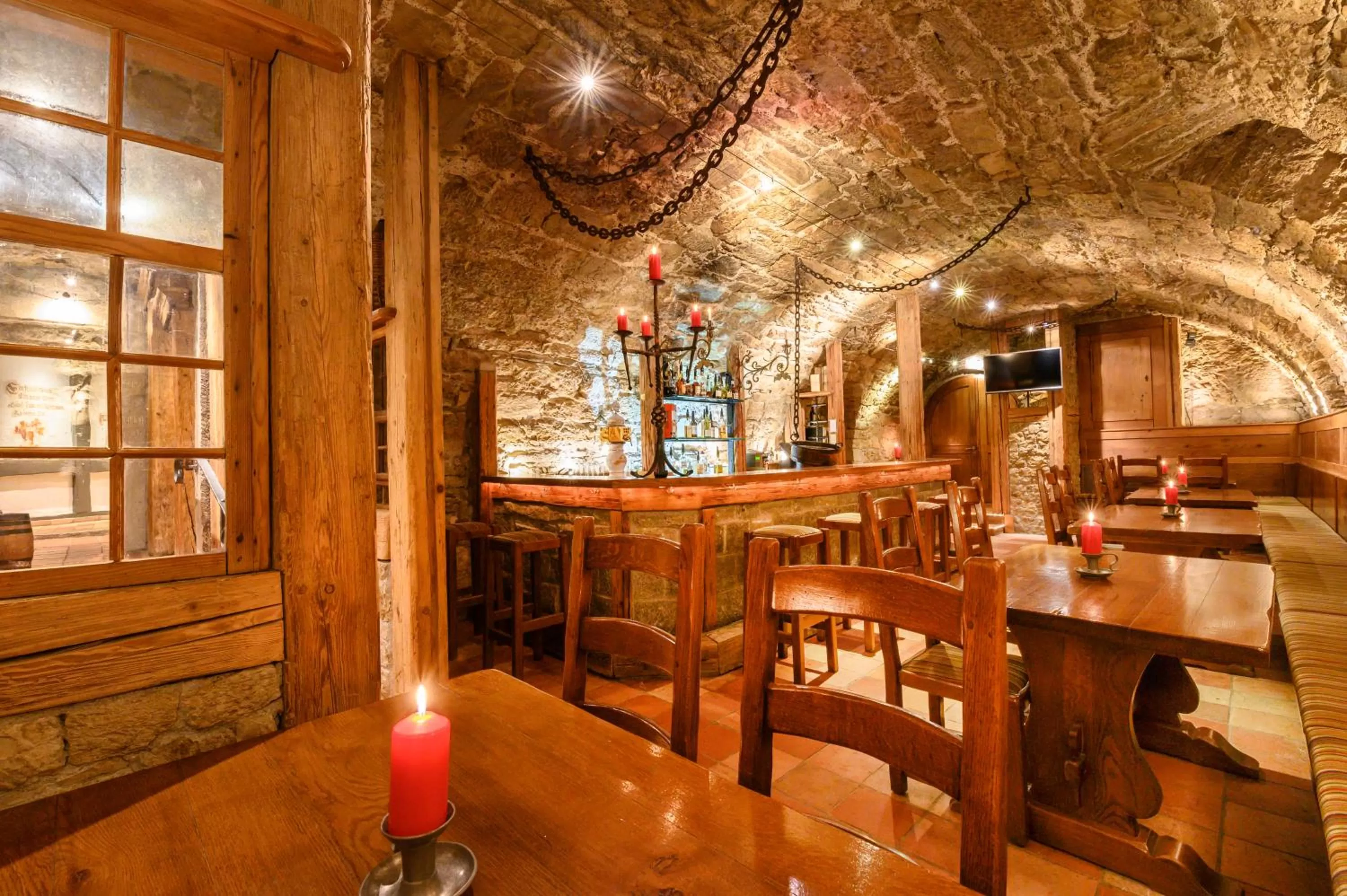 Lounge or bar in Landgasthof zu den drei Sternen