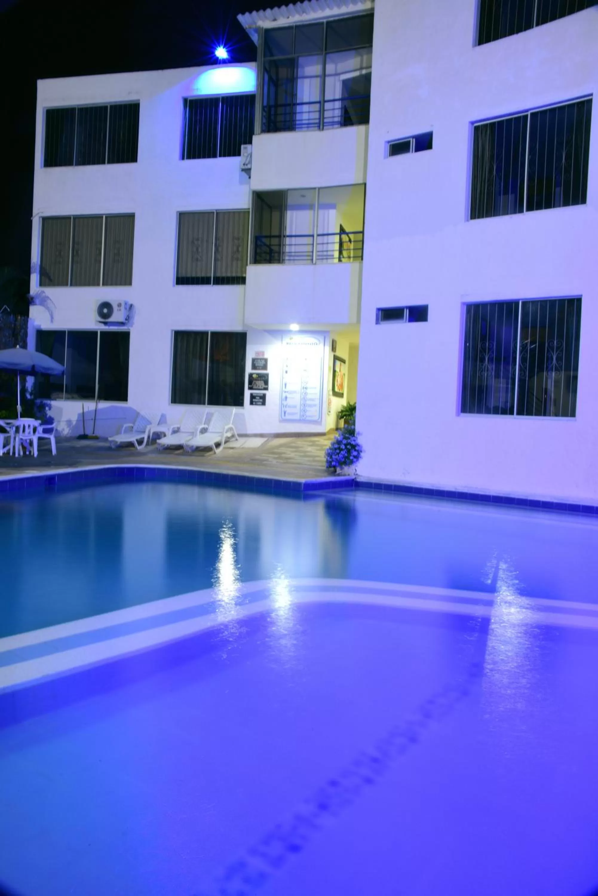 Swimming pool in Blue Star Hotel