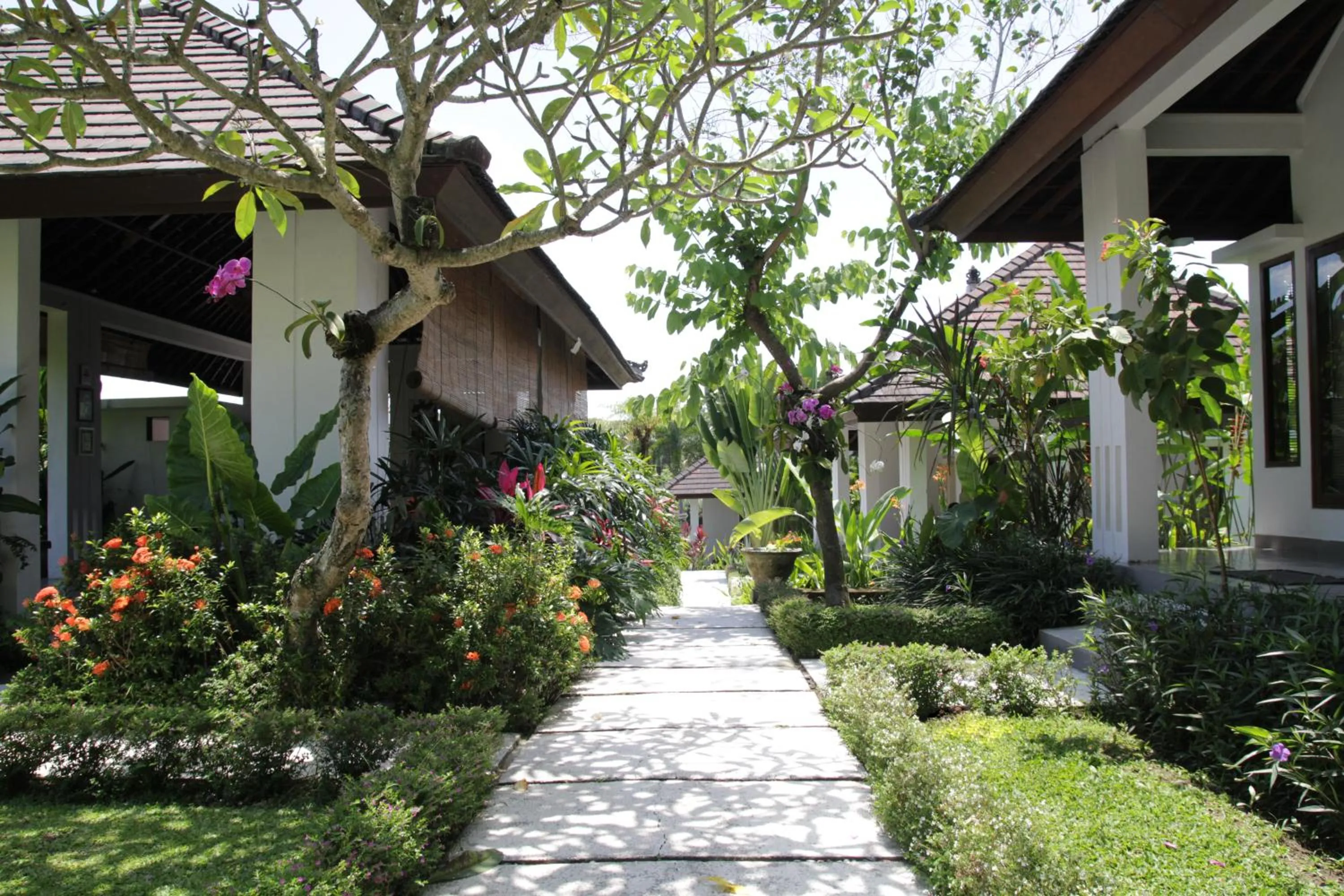 Property building in The Samara Villas & Restaurant