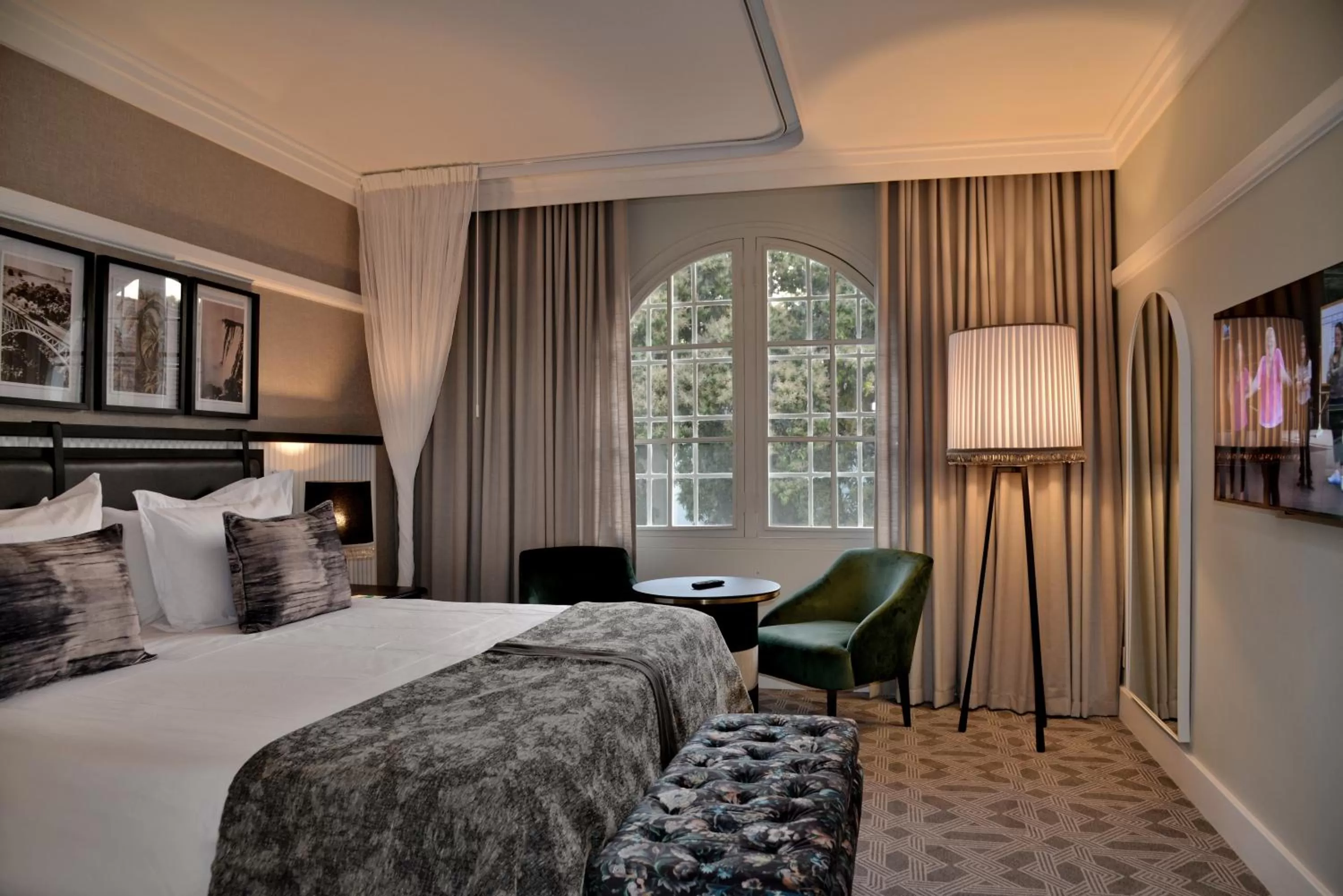 Bed in The Victoria Falls Hotel