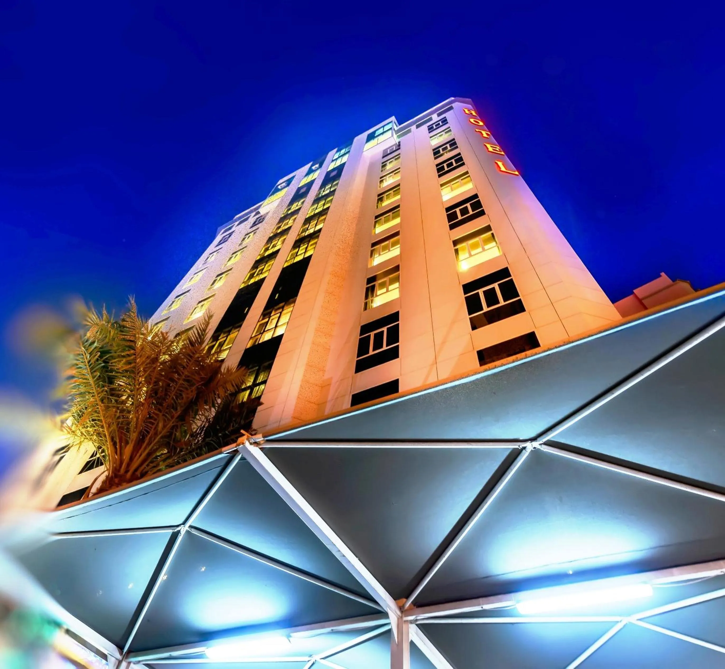 Property building in Bravo Royal Hotel Suites