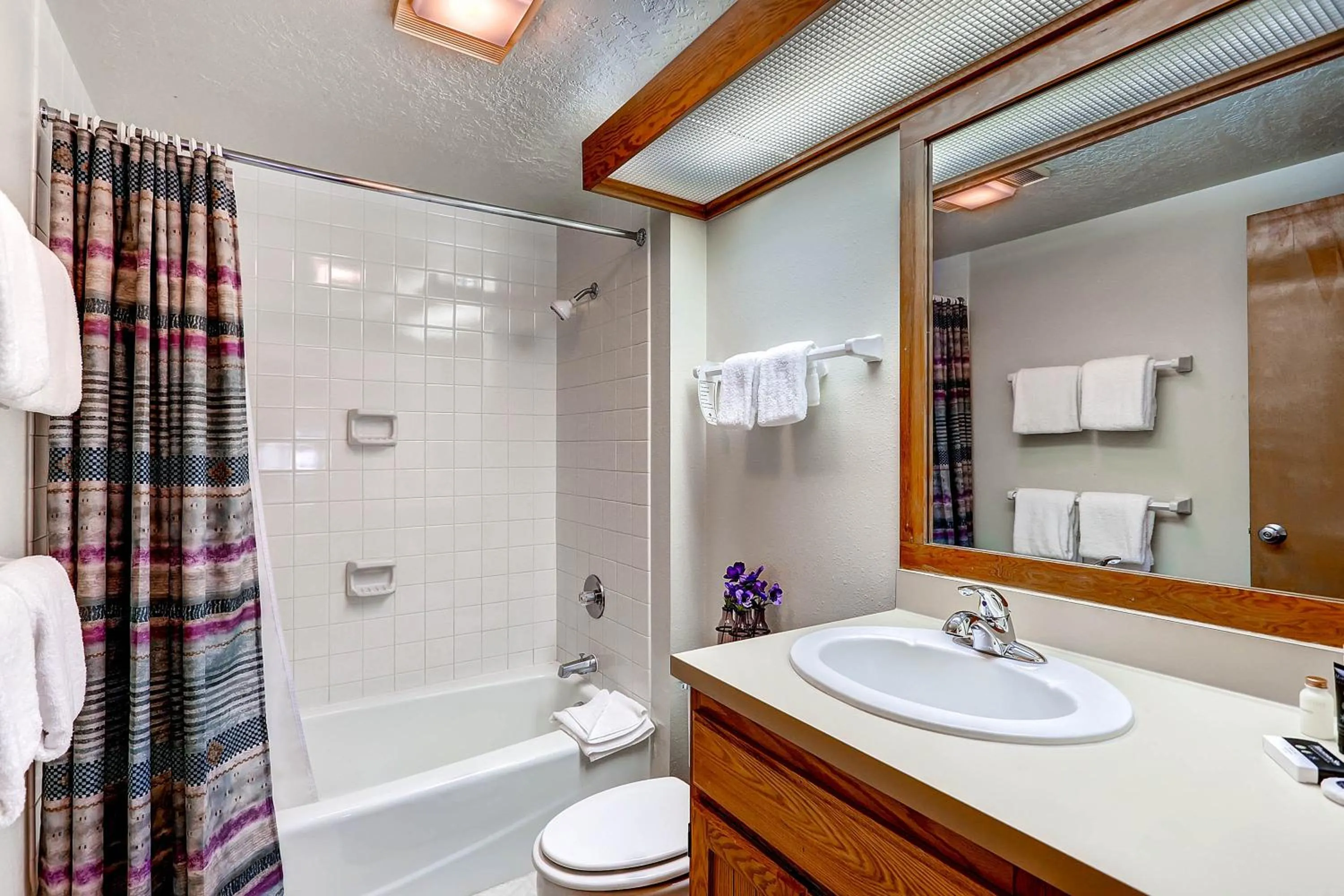Bathroom in Evergreen Condominiums by Vail Resorts