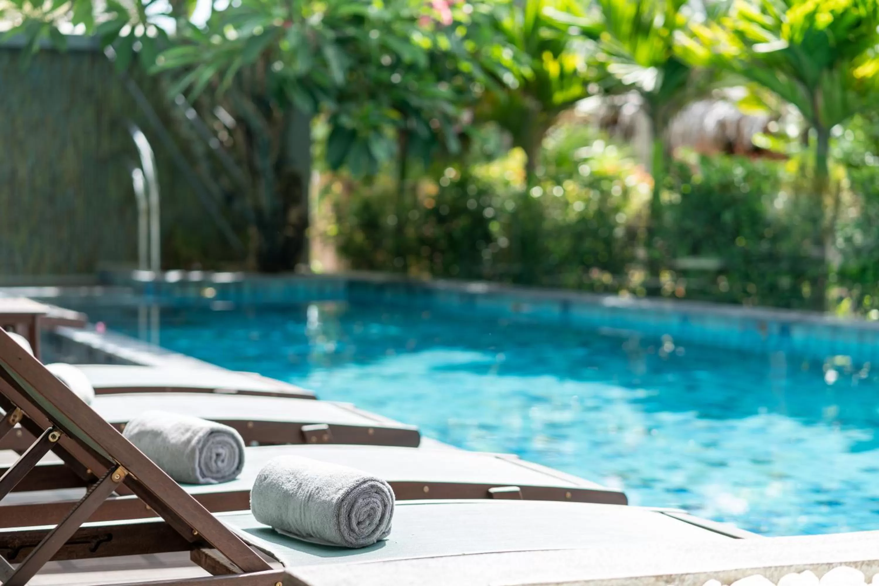 Swimming pool in CHiEM HoiAn - The Beachside Boutique Hotel & Villa