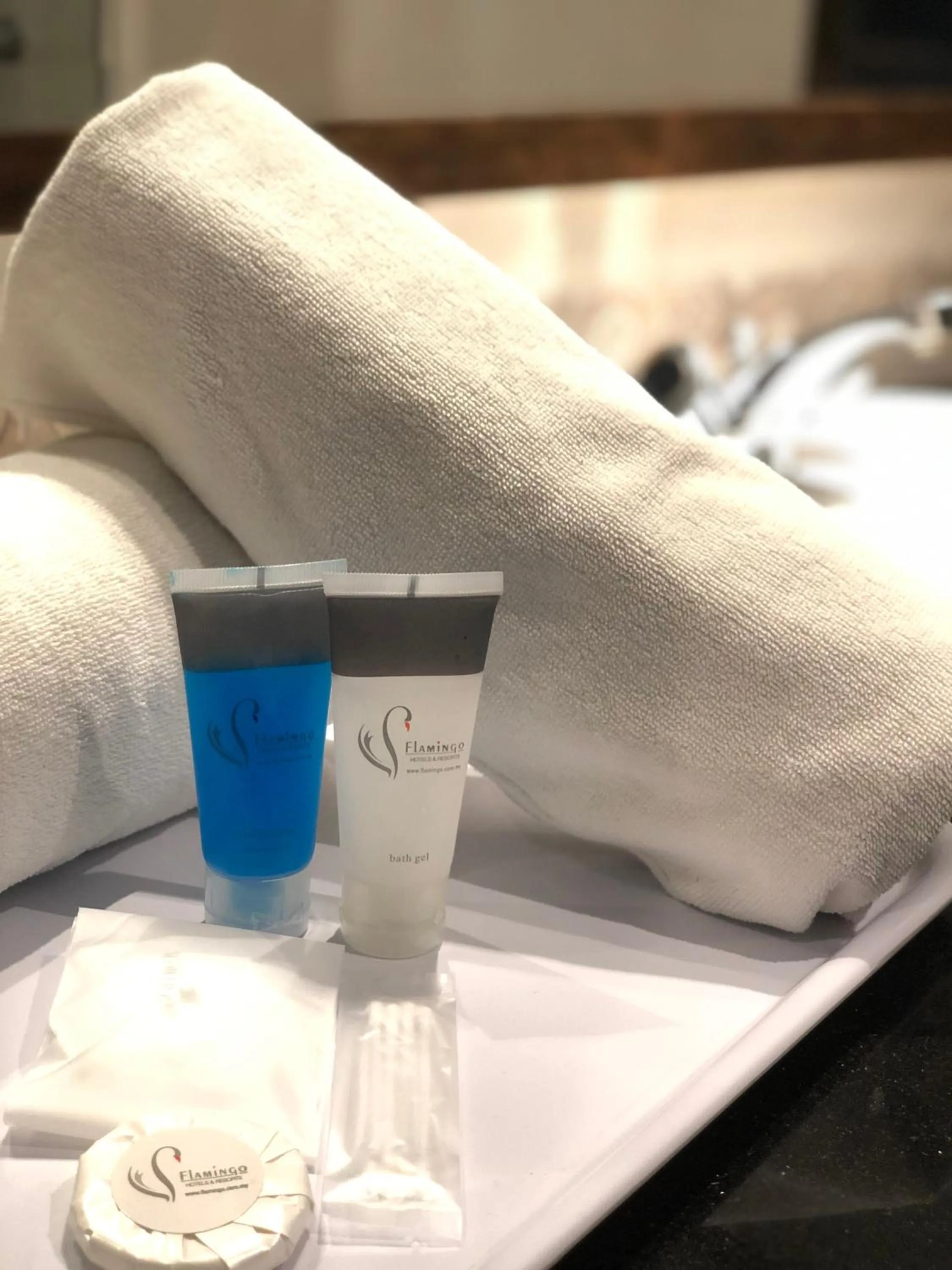 Bathroom, Bed in Flamingo Hotel By The Lake, Kuala Lumpur