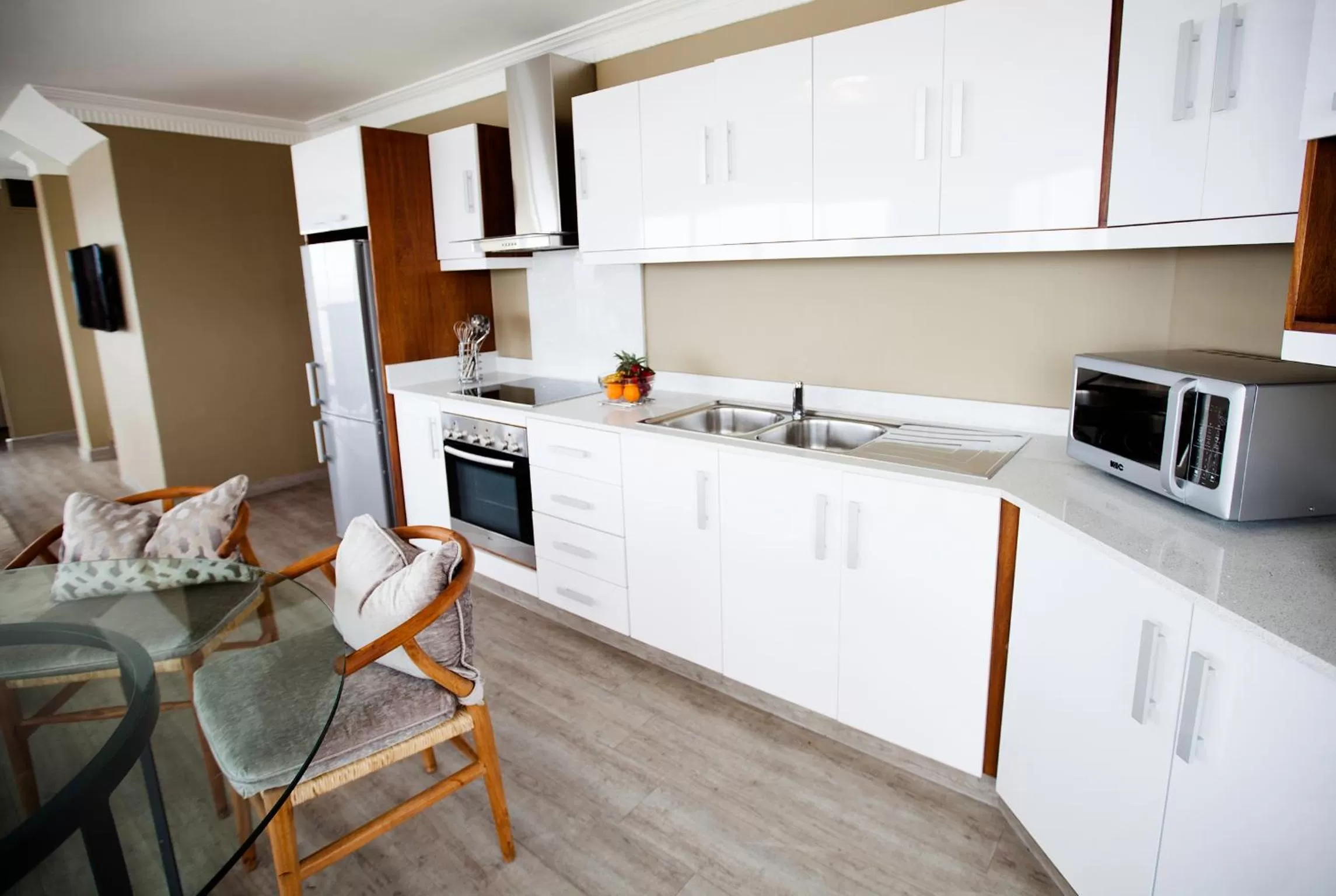 Kitchen or kitchenette in First Group The Palace All-Suite