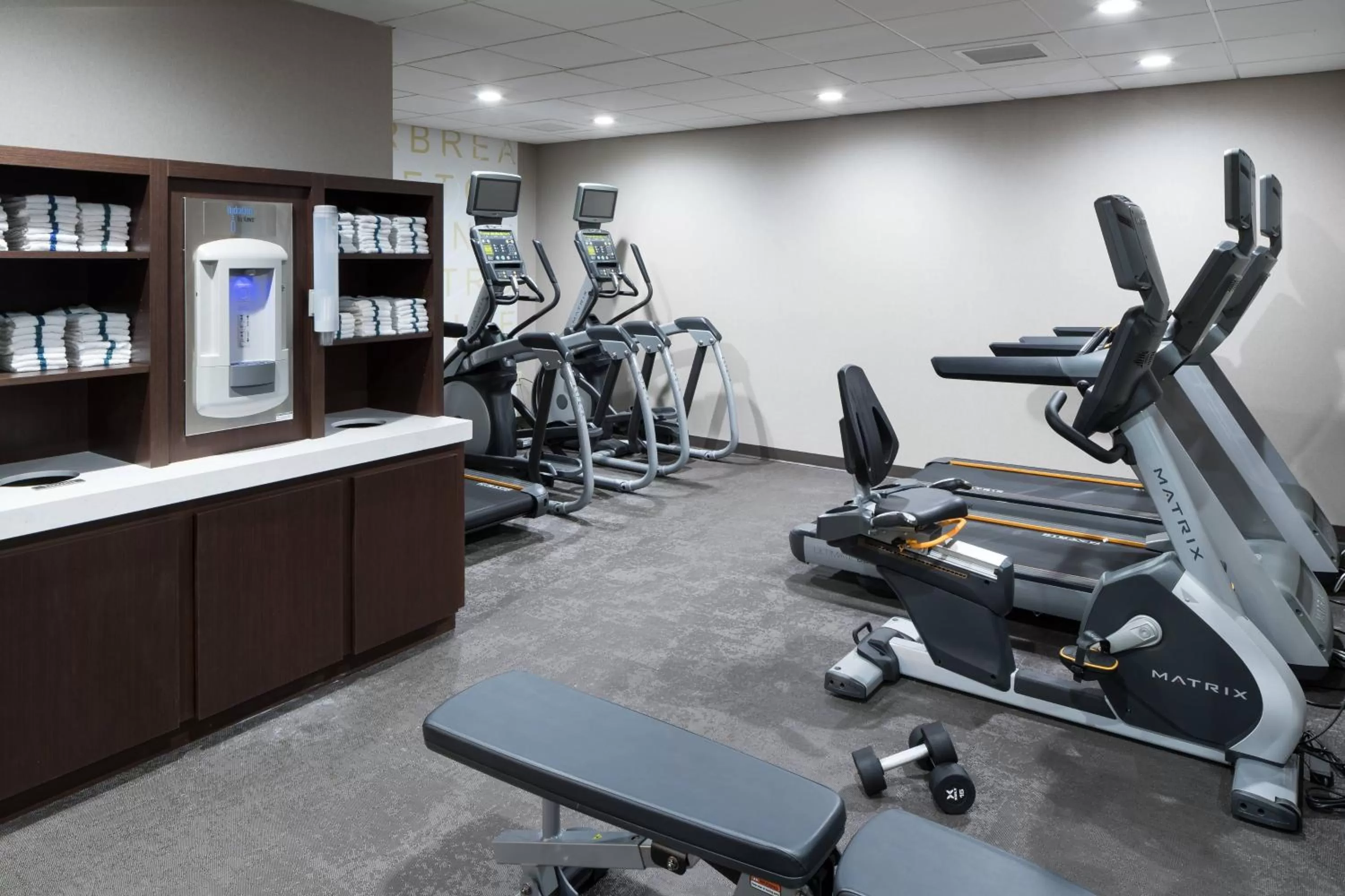 Fitness centre/facilities in Residence Inn by Marriott Boston Westford