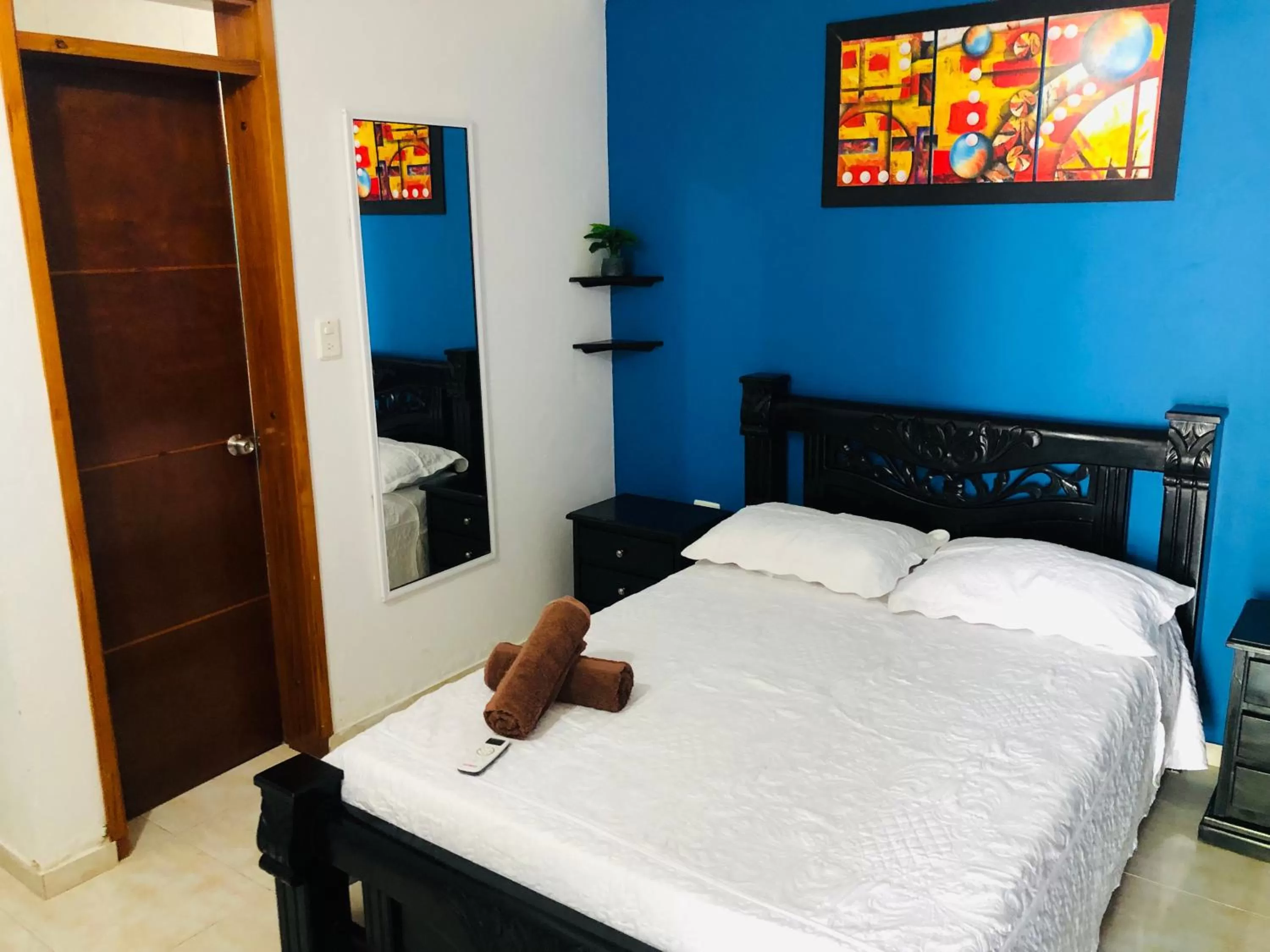 Bed in Apartamento Miss Brigida