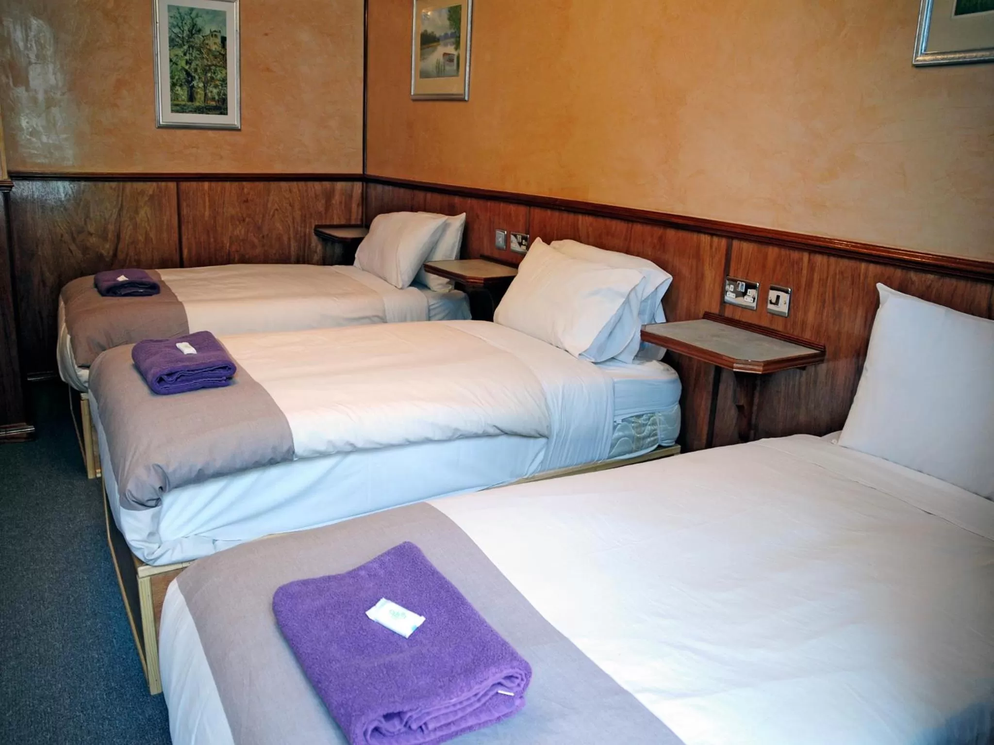 Photo of the whole room, Bed in Cricklewood Lodge Hotel