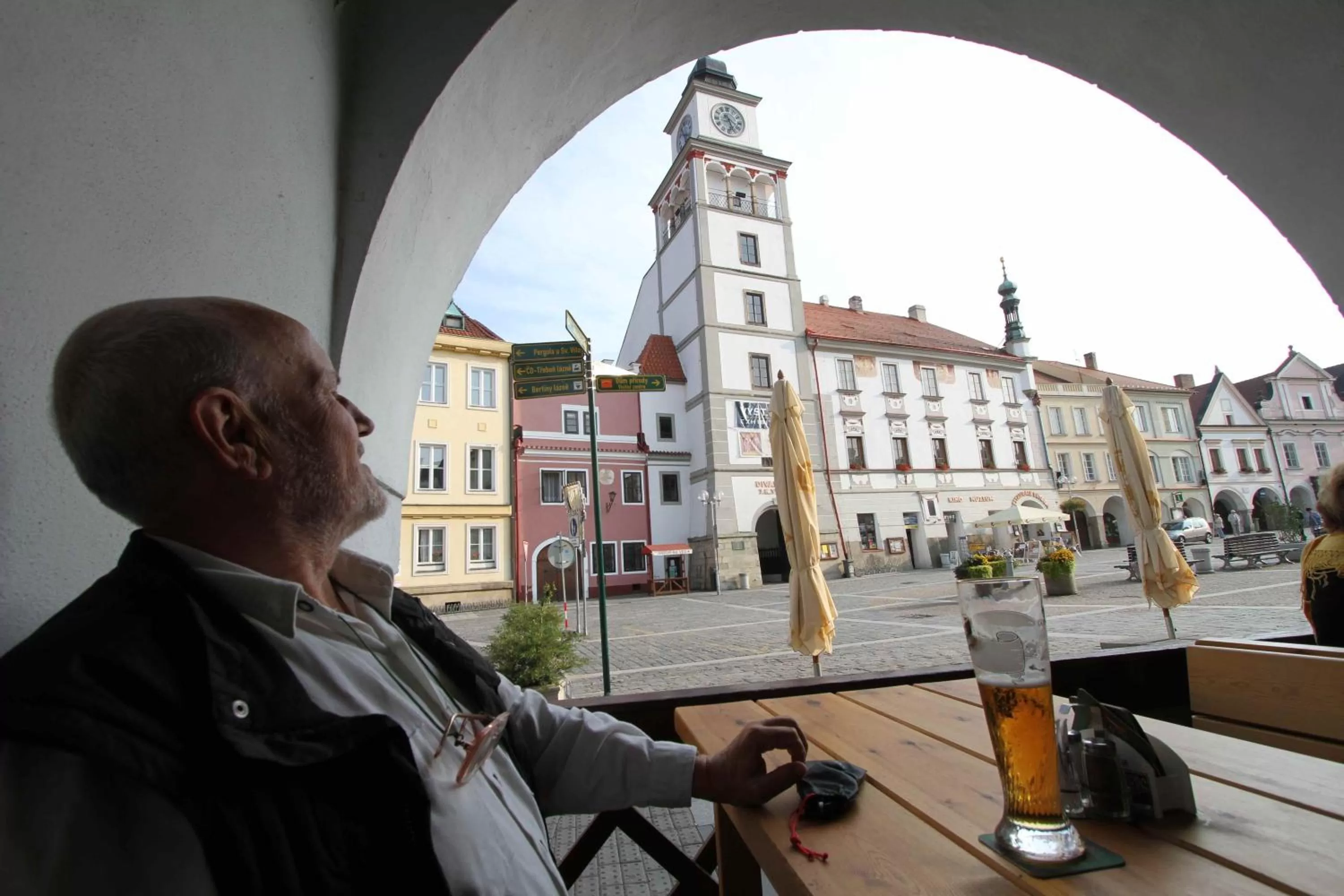 Restaurant/places to eat in Hotel Bílý Koníček