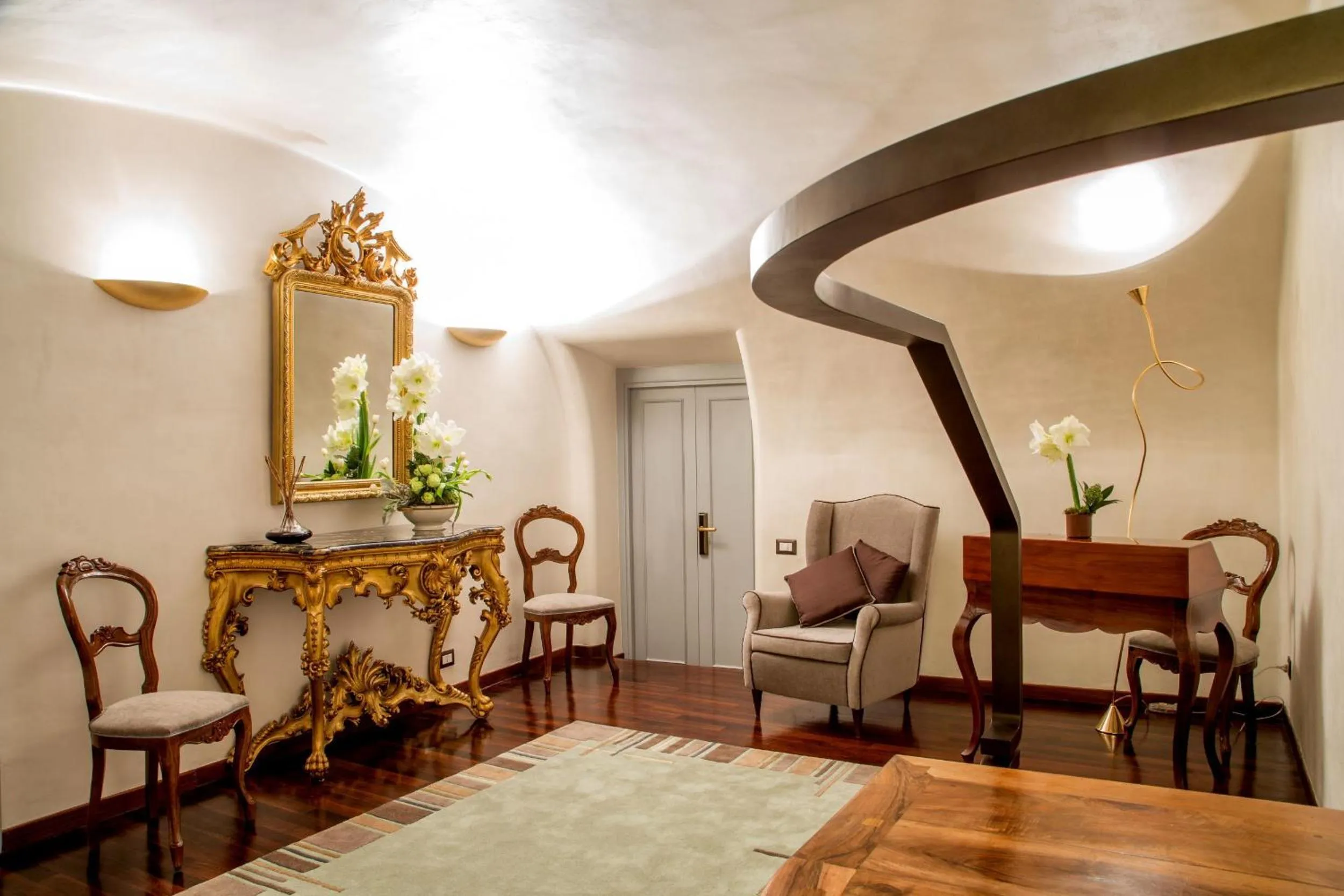 Lobby or reception in Palazzo De Cupis - Suites and View
