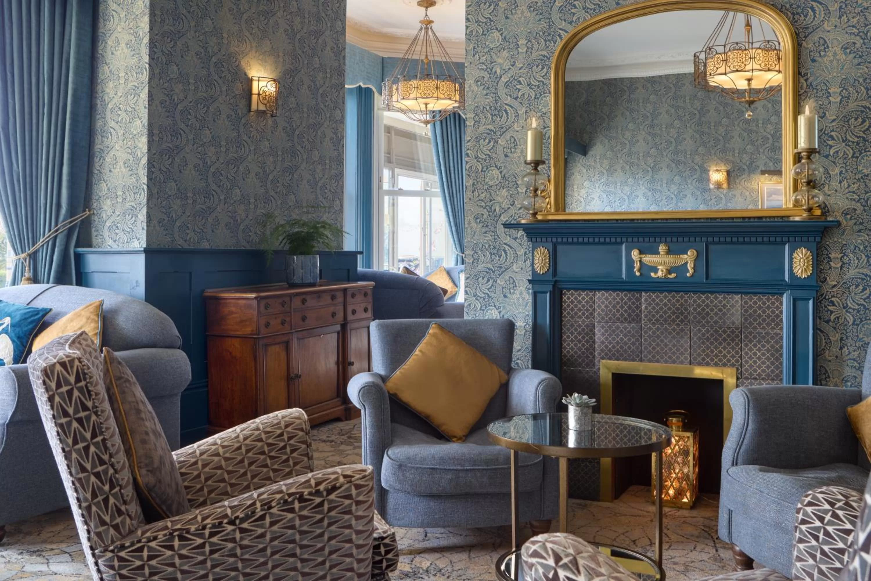 Seating area in The Lansdowne, Eastbourne