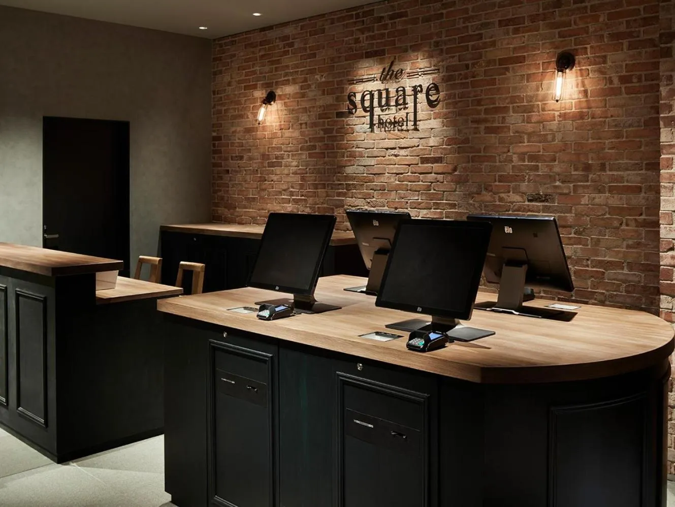 Lobby or reception in the square hotel GINZA