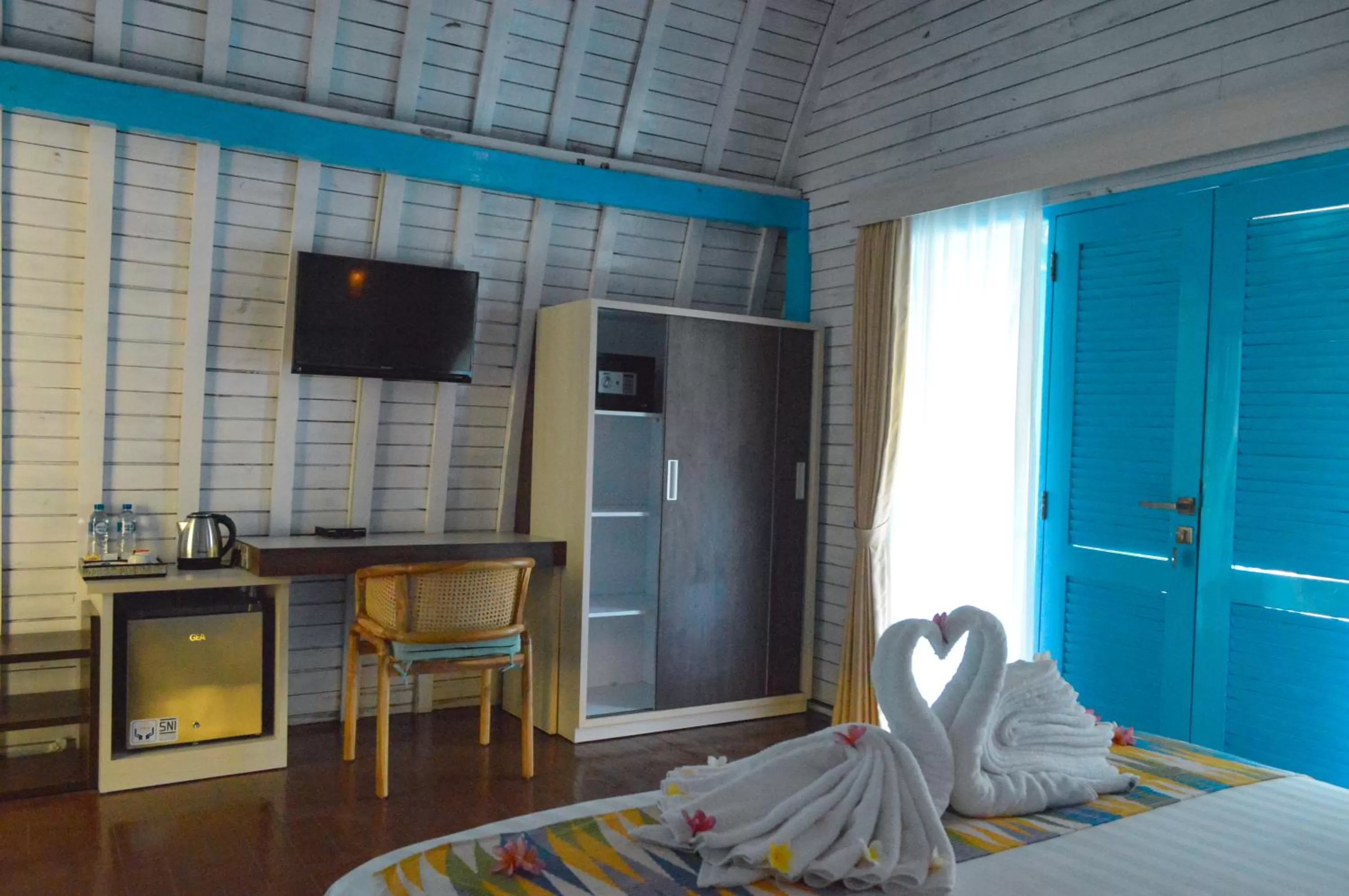 Bed in The MG Villa & SPA