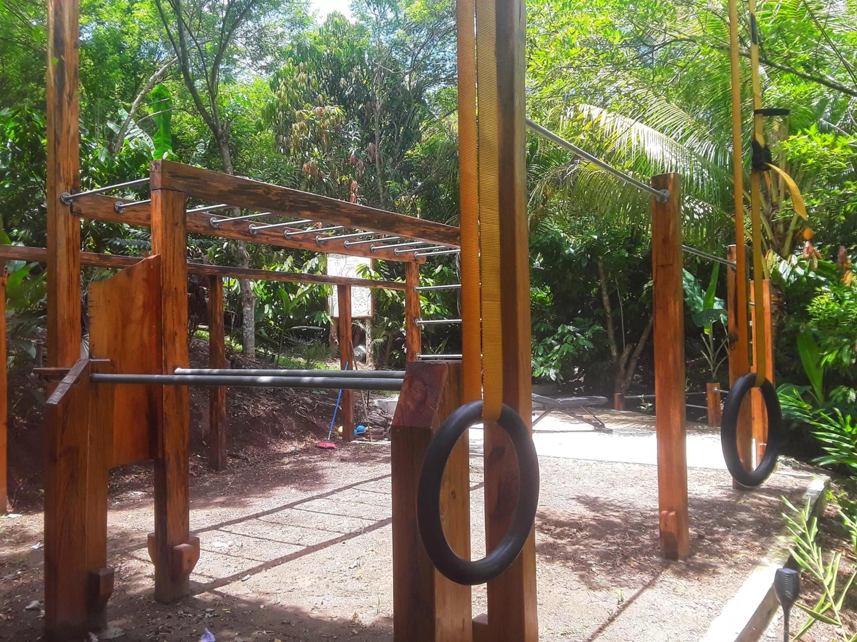 Fitness centre/facilities in Utopia Eco Hotel