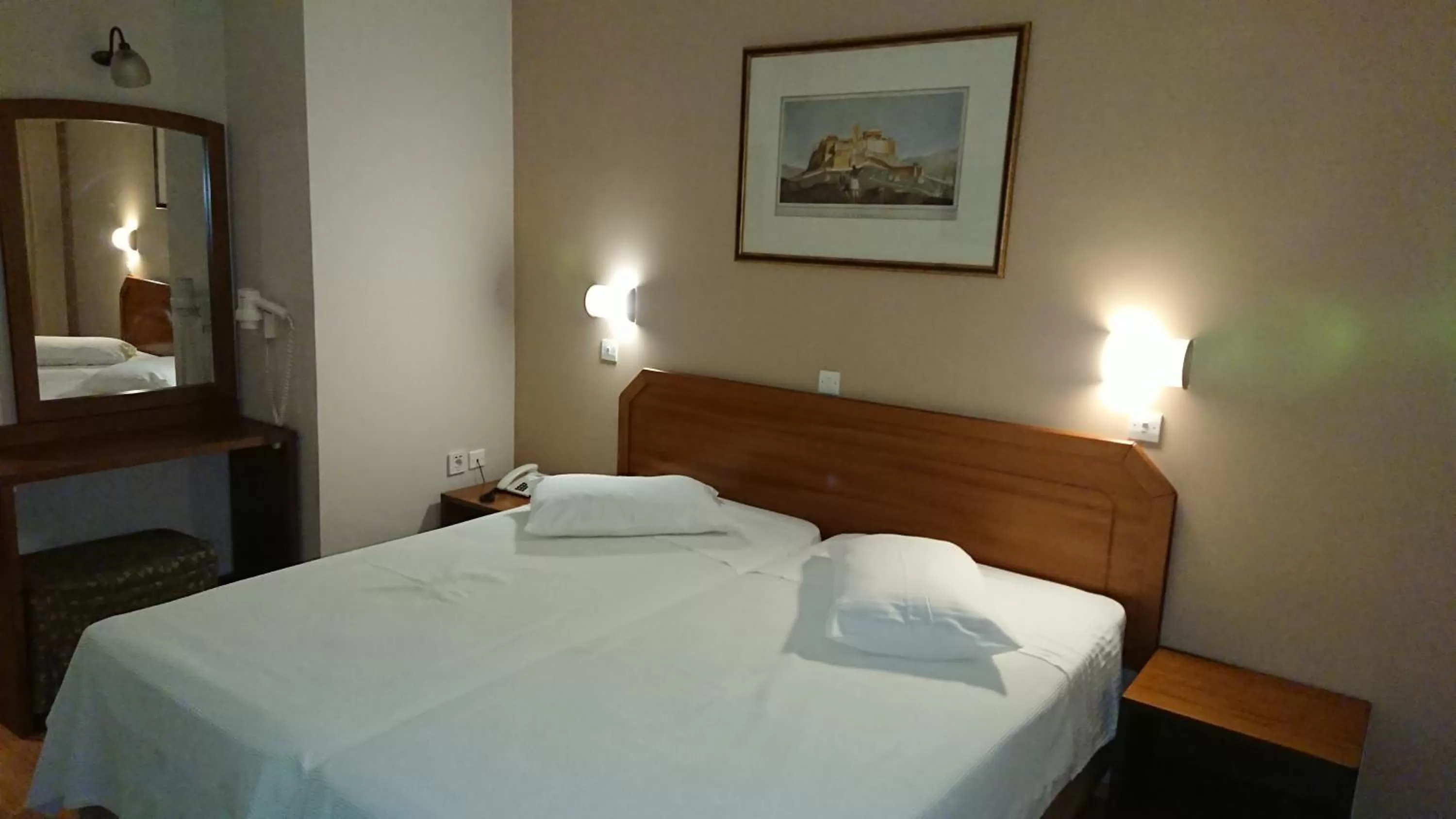 Bed in Economy Hotel