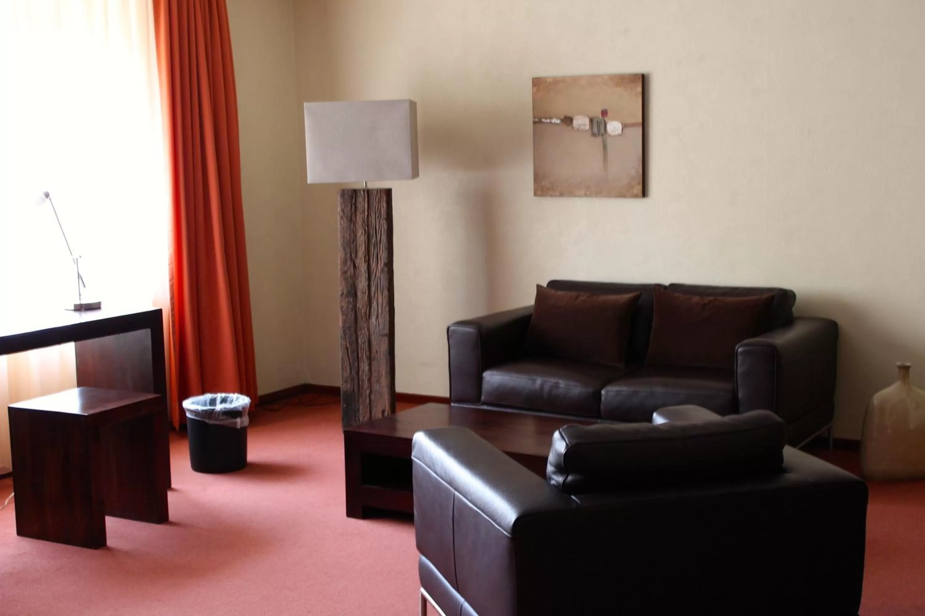 Seating area in Hotel Donnersberg