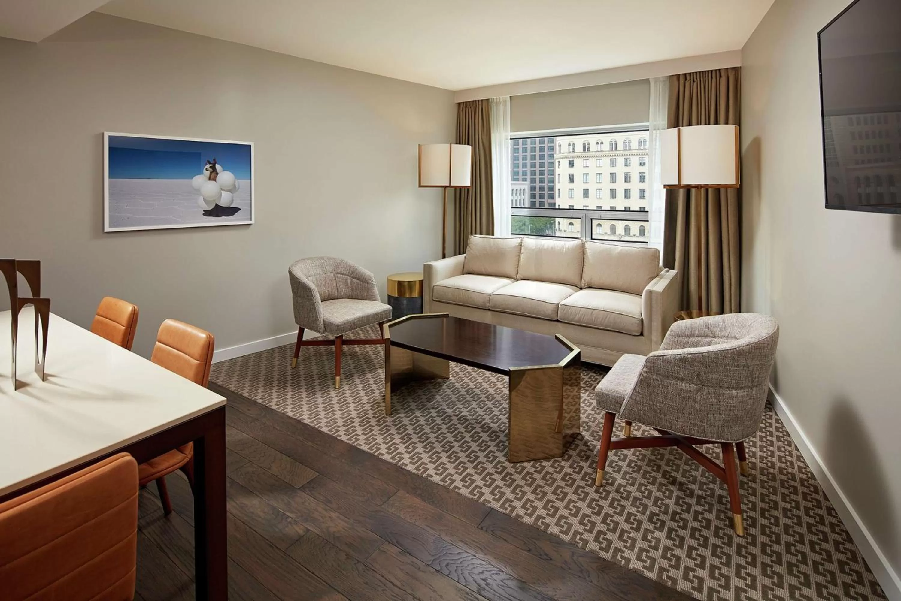 Meeting/conference room, Bed in The Statler Dallas, Curio Collection By Hilton
