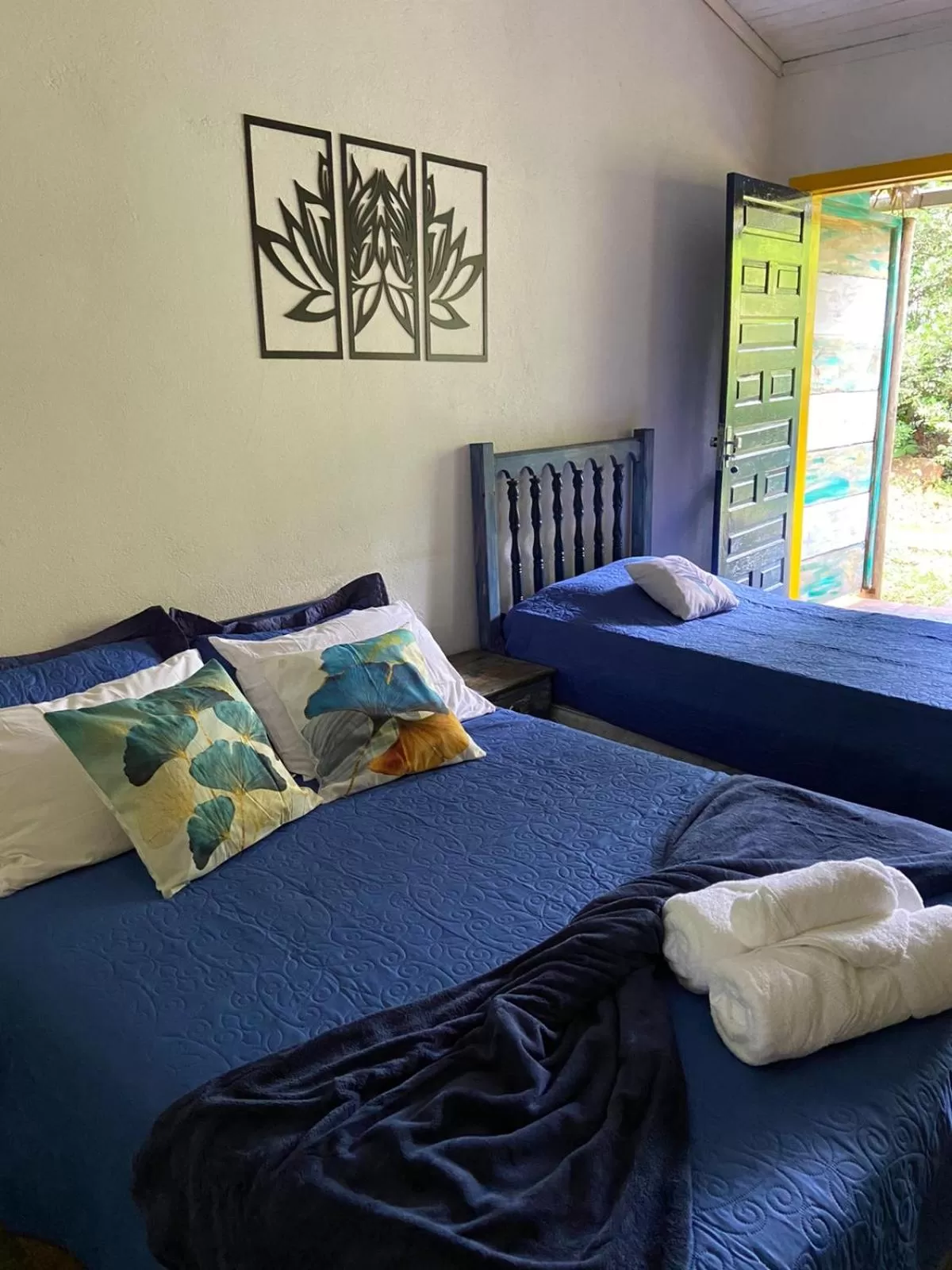 Bed in Pousada das Brumas