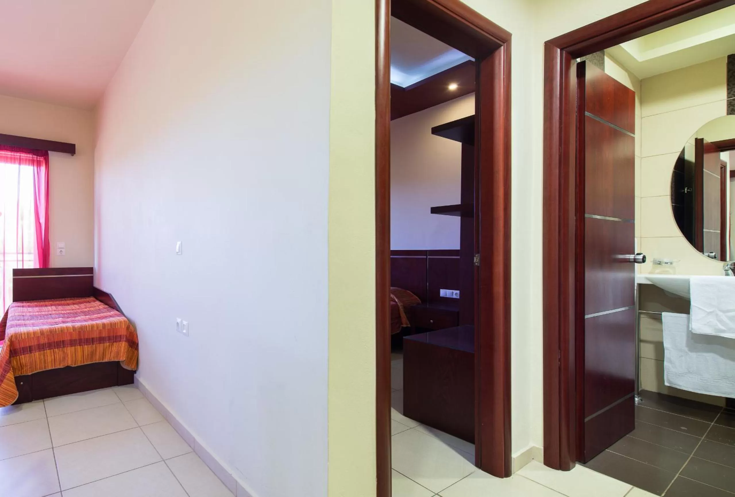 Bed in Canadian Hotel