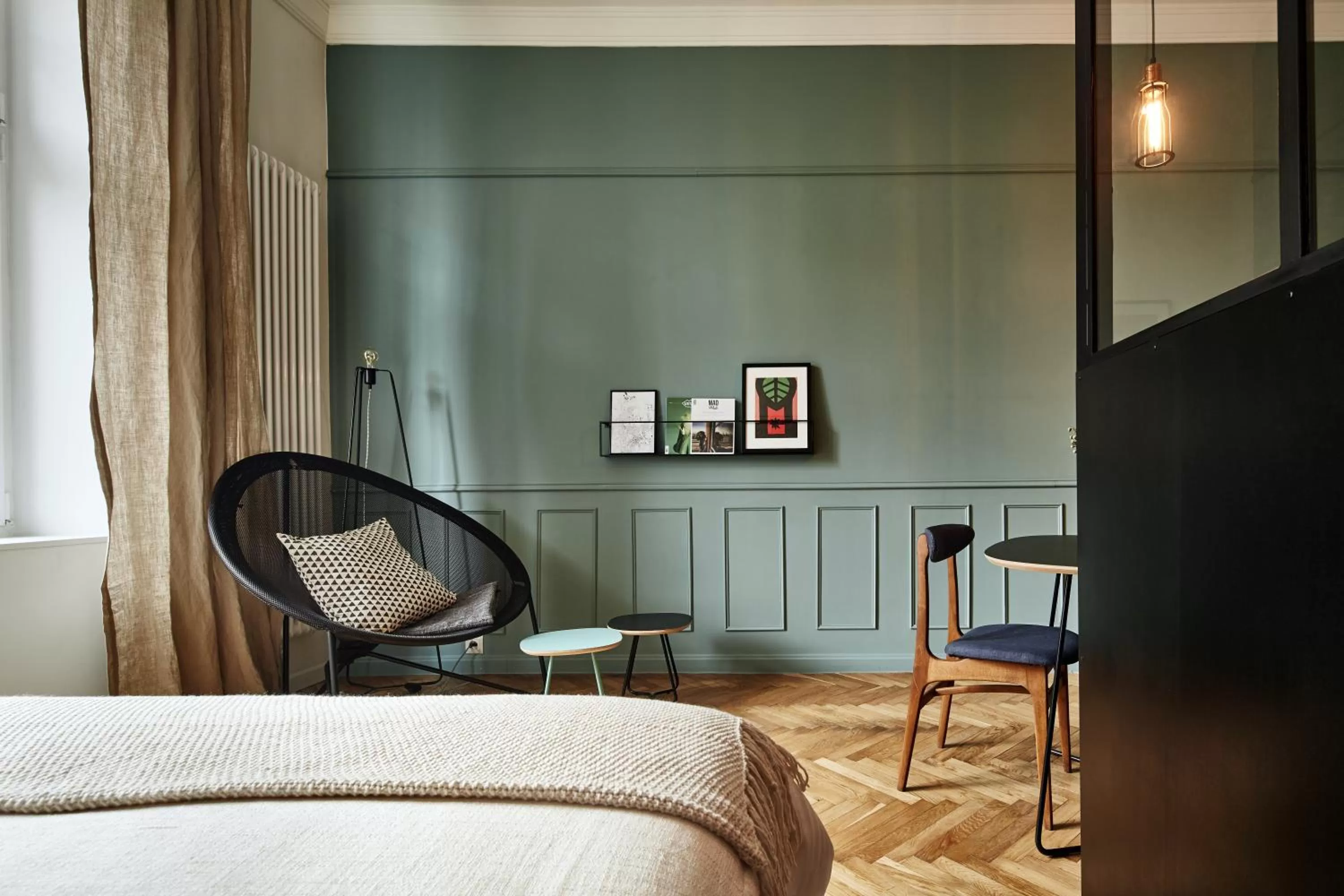 Photo of the whole room, Bed in FOUR STORIES APARTMENTS - Krasinskiego